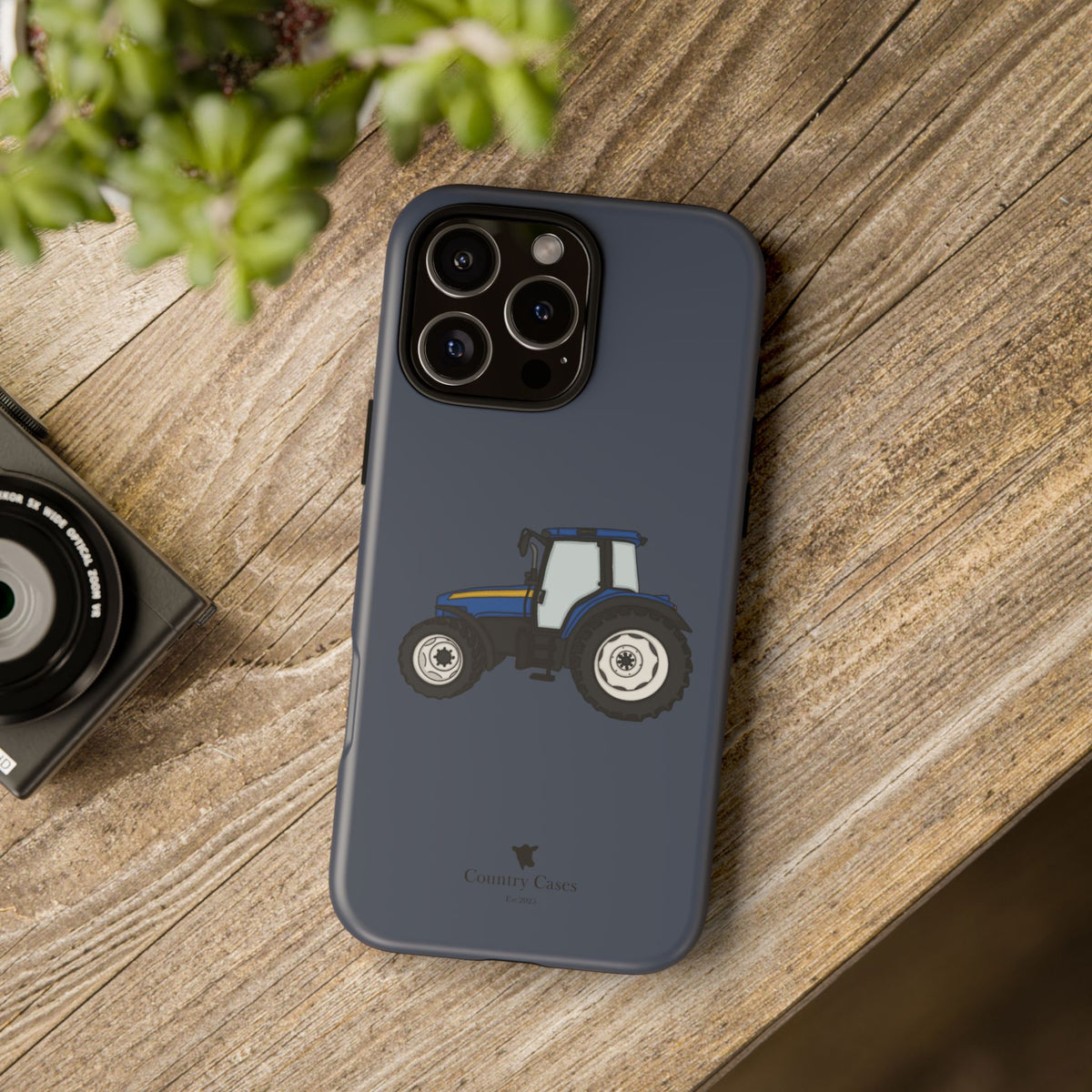 Blue Tractor Case