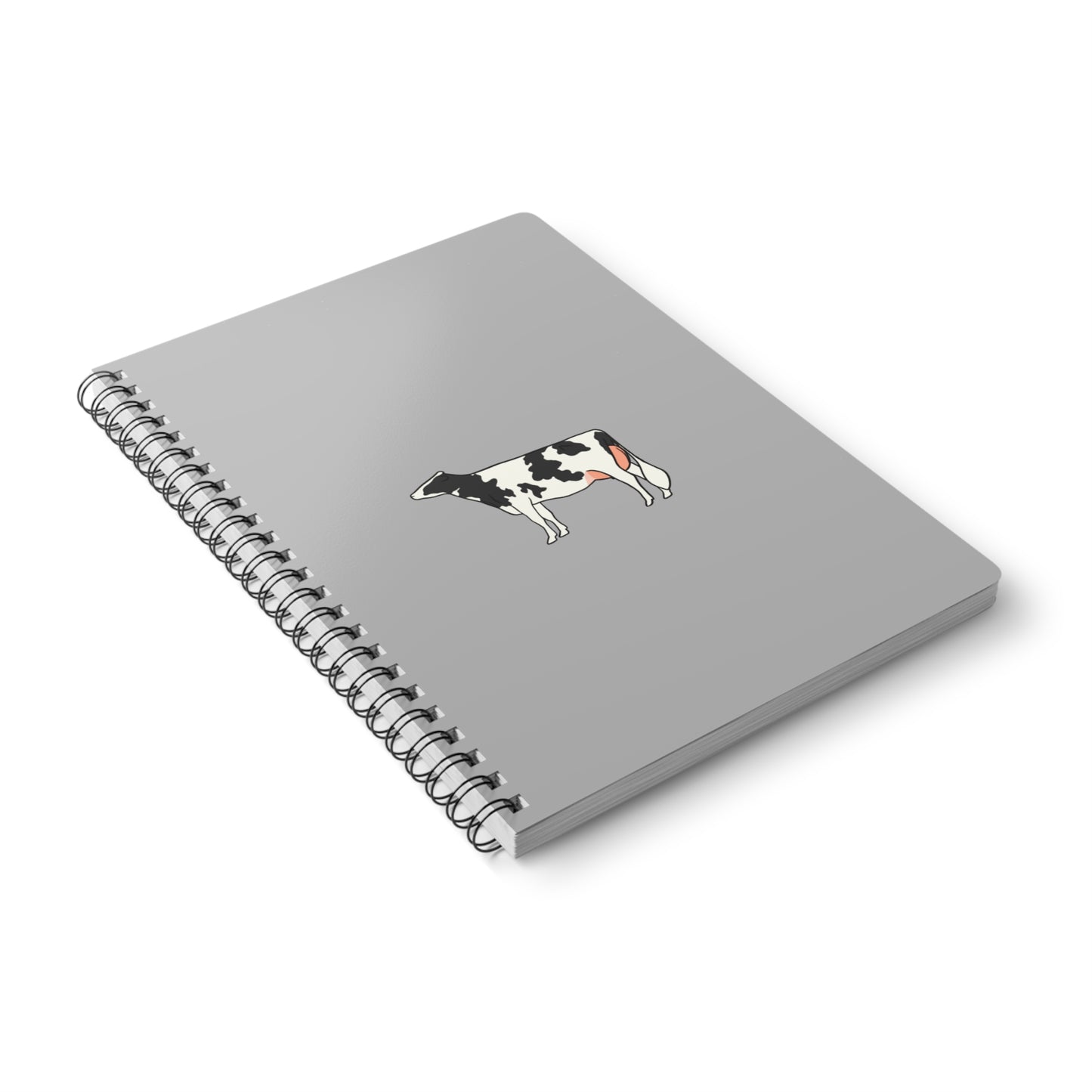 Black and white Holstein notebook