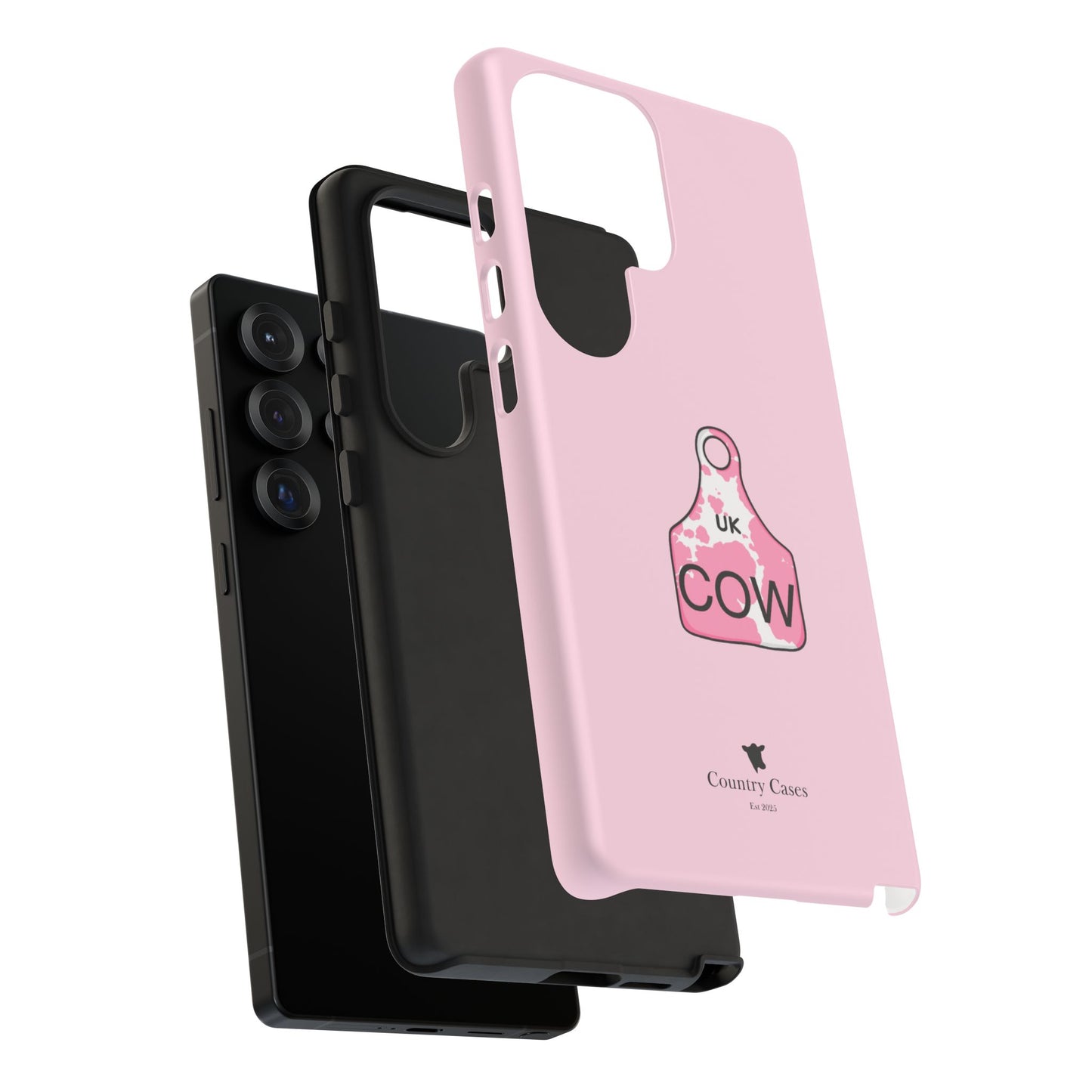 Android pink ear tag case