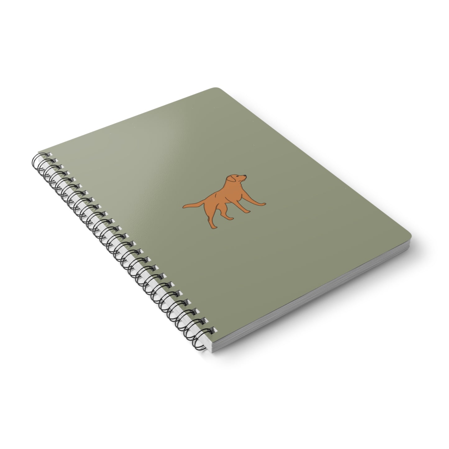 Fox red Labrador notebook