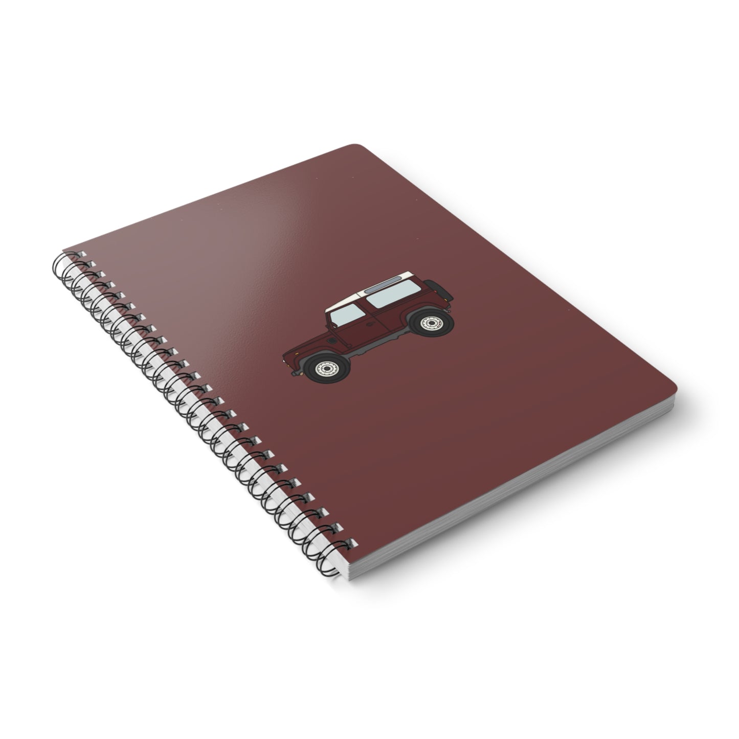Berry red landy notebook