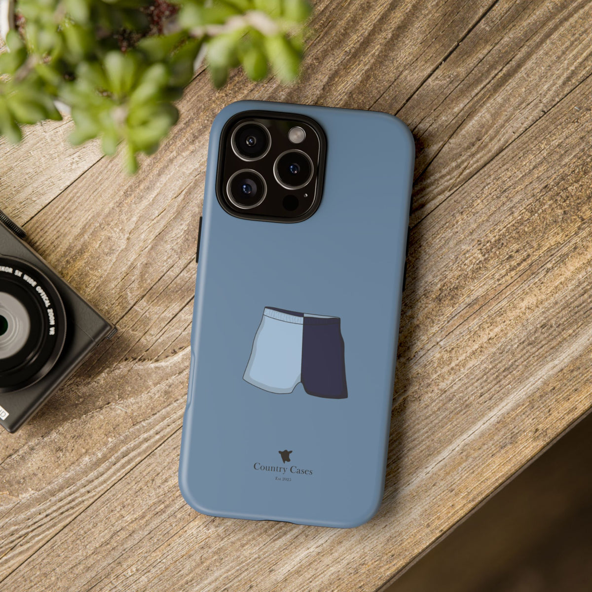 Blue Shorts Case