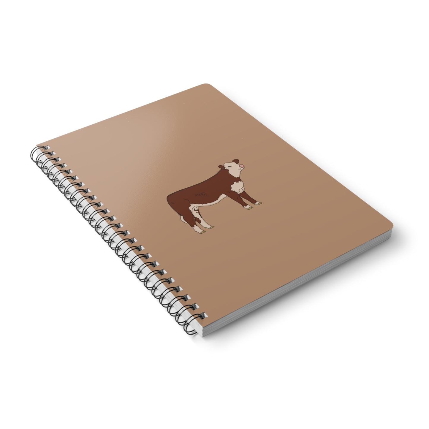 Hereford cow notebook