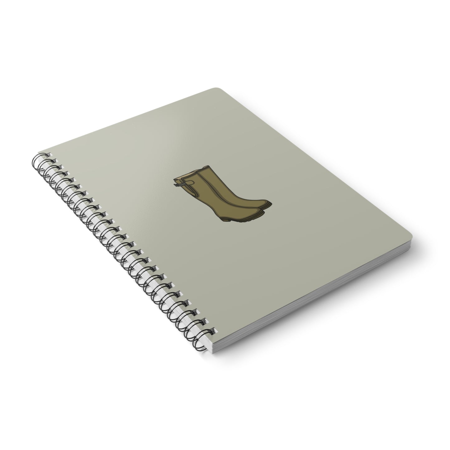 Green wellies notebook