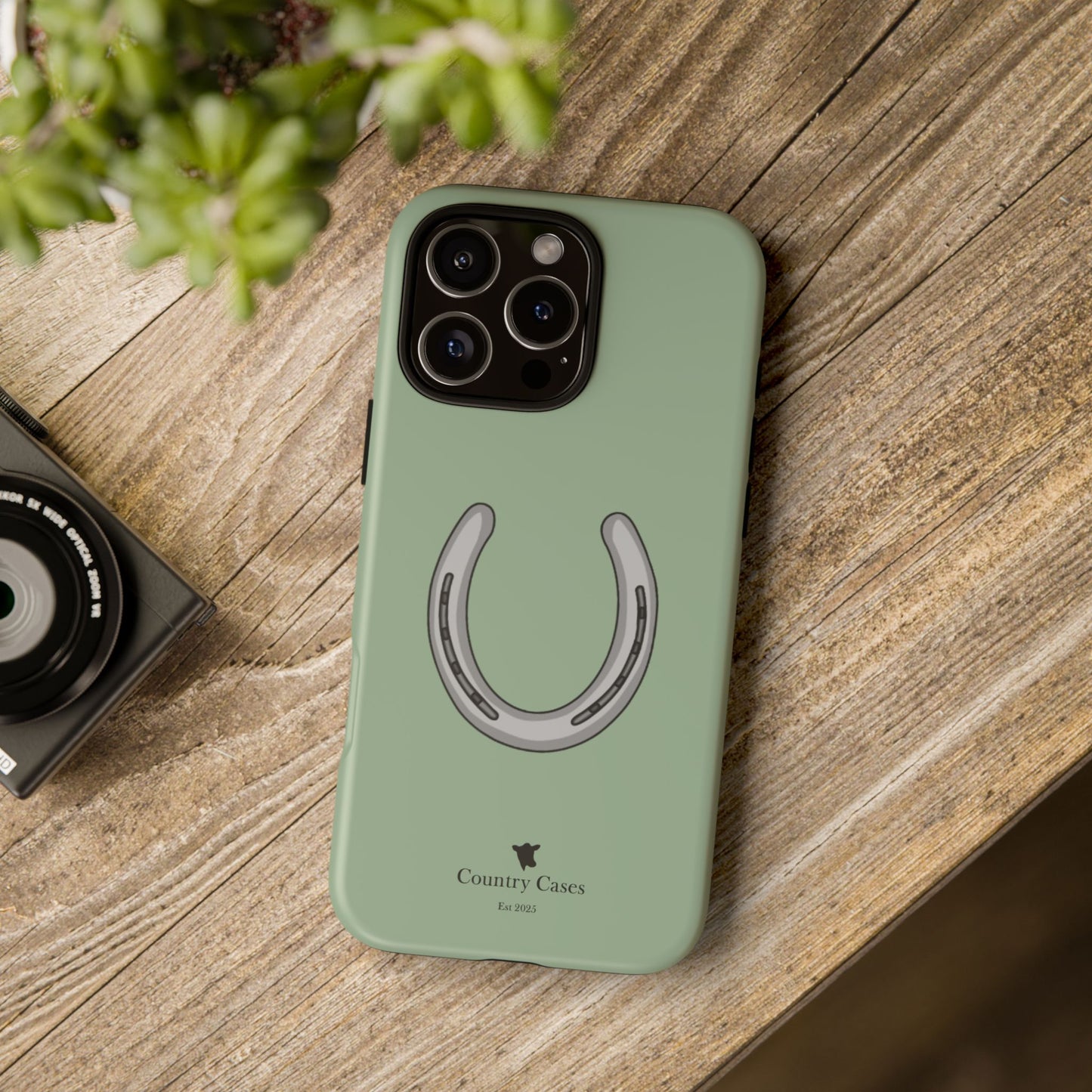 The Equestrian horse shoe case