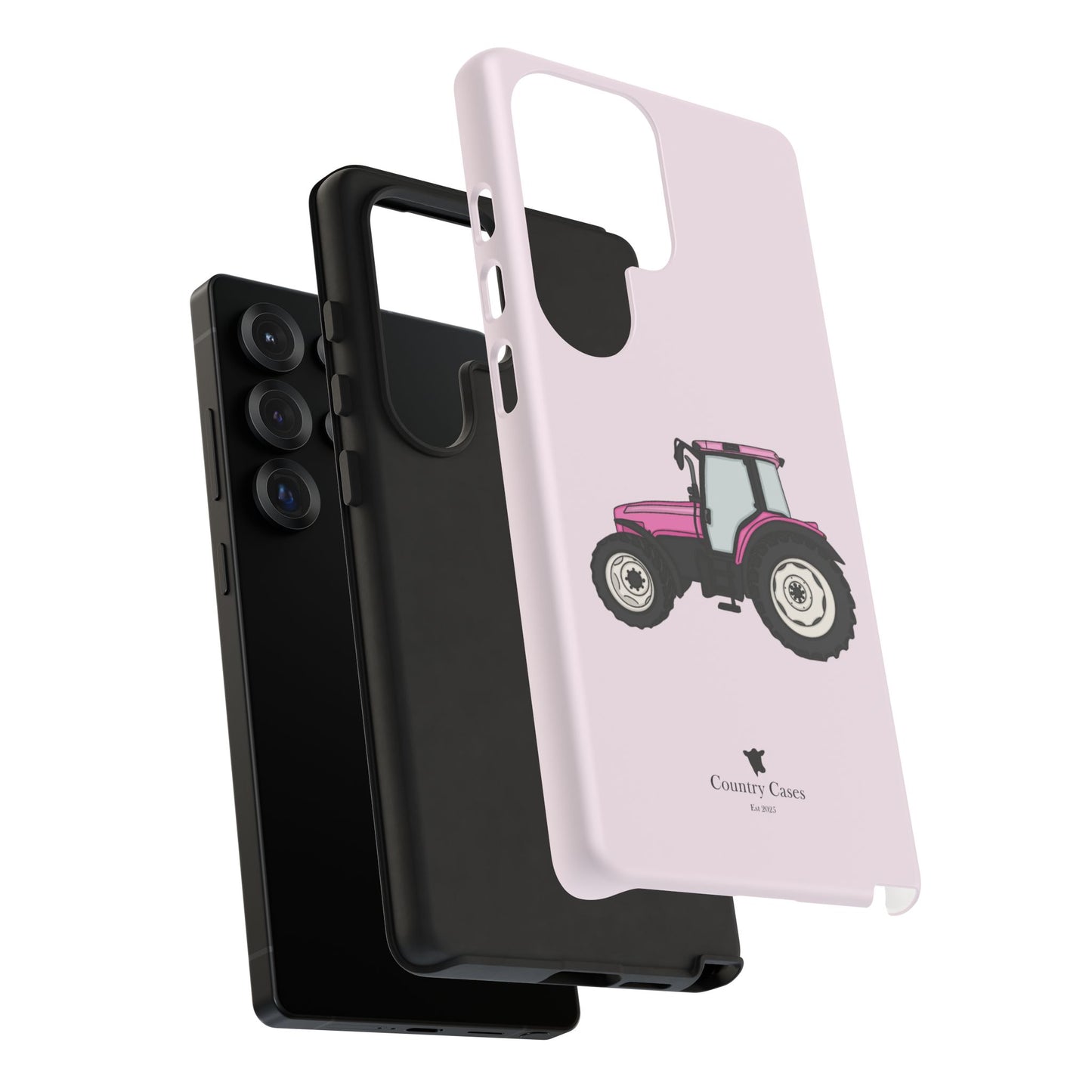 Android pink tractor case
