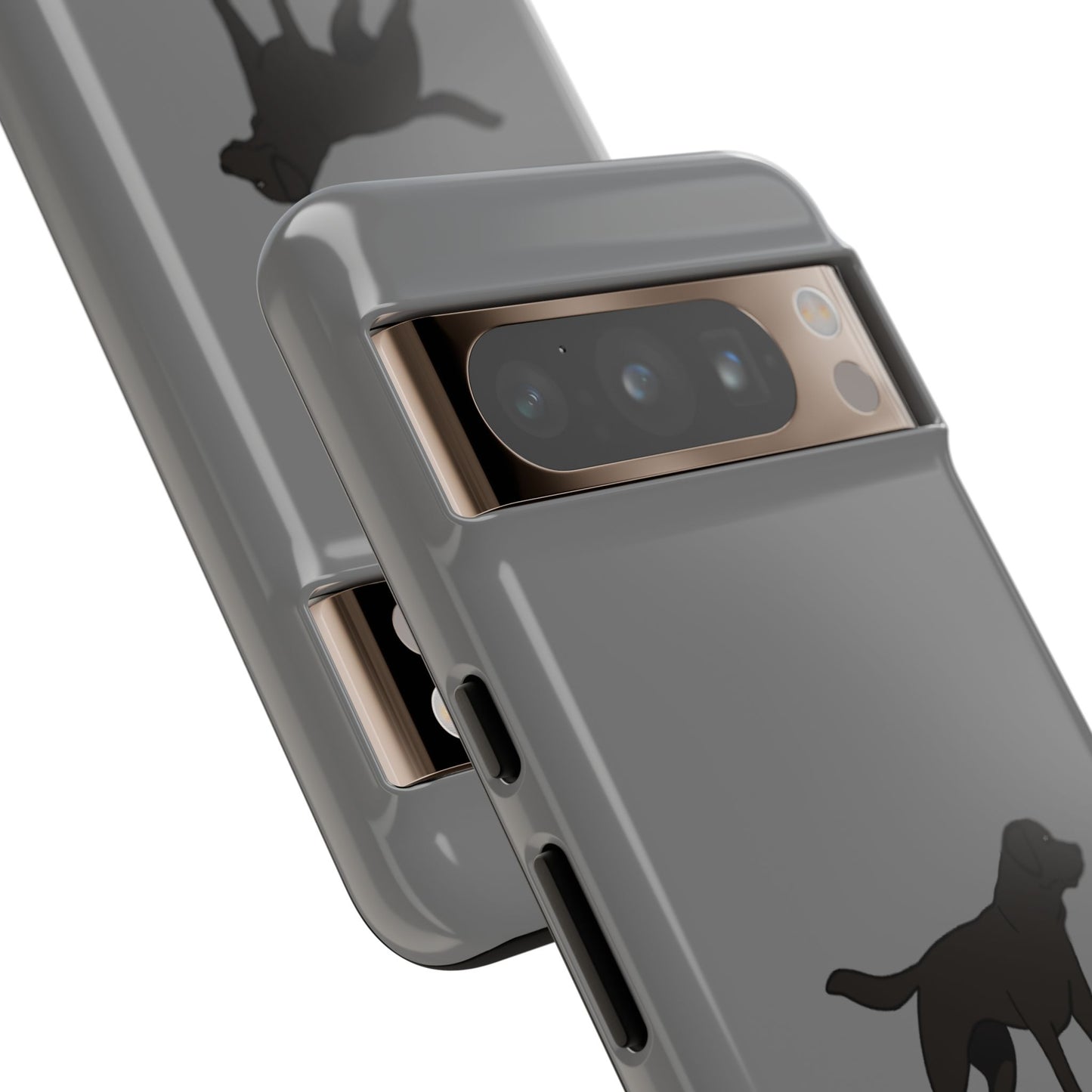 Android black Labrador case