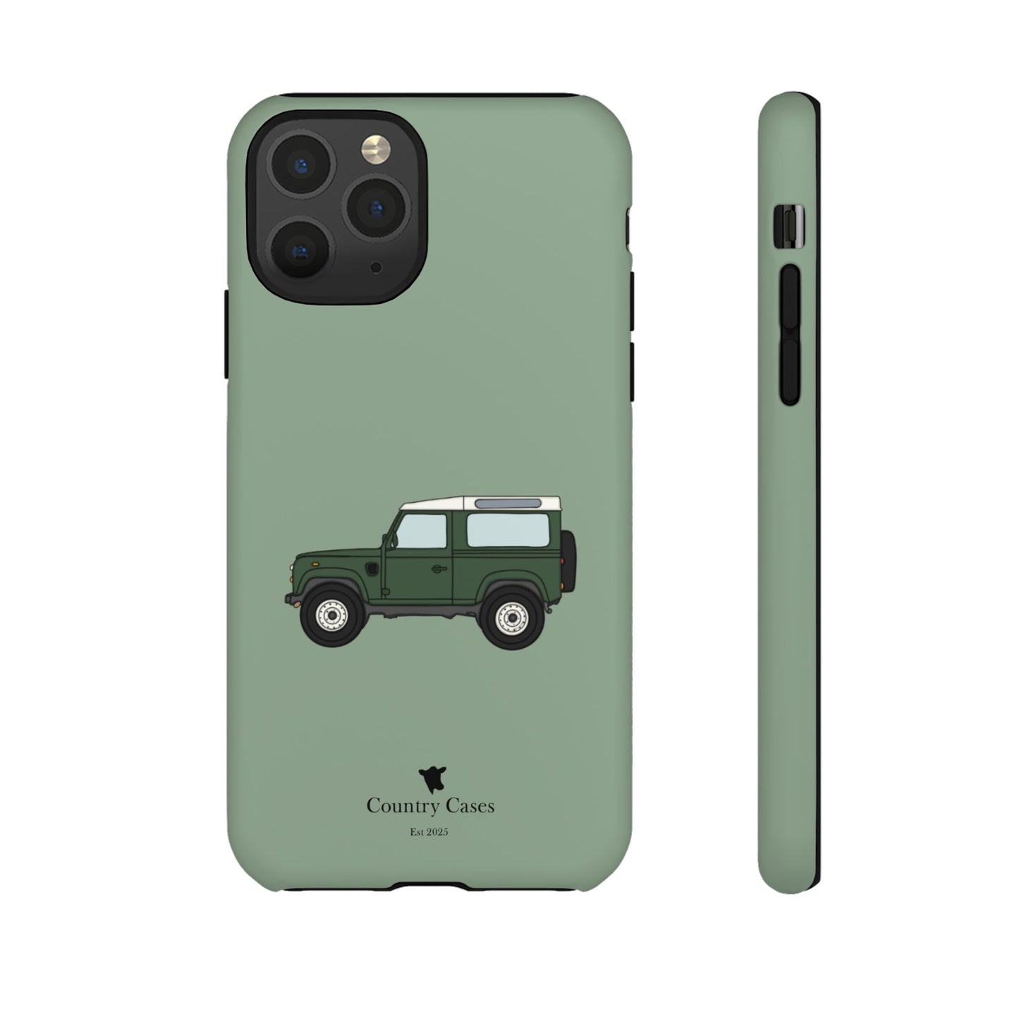 Green landy phone case