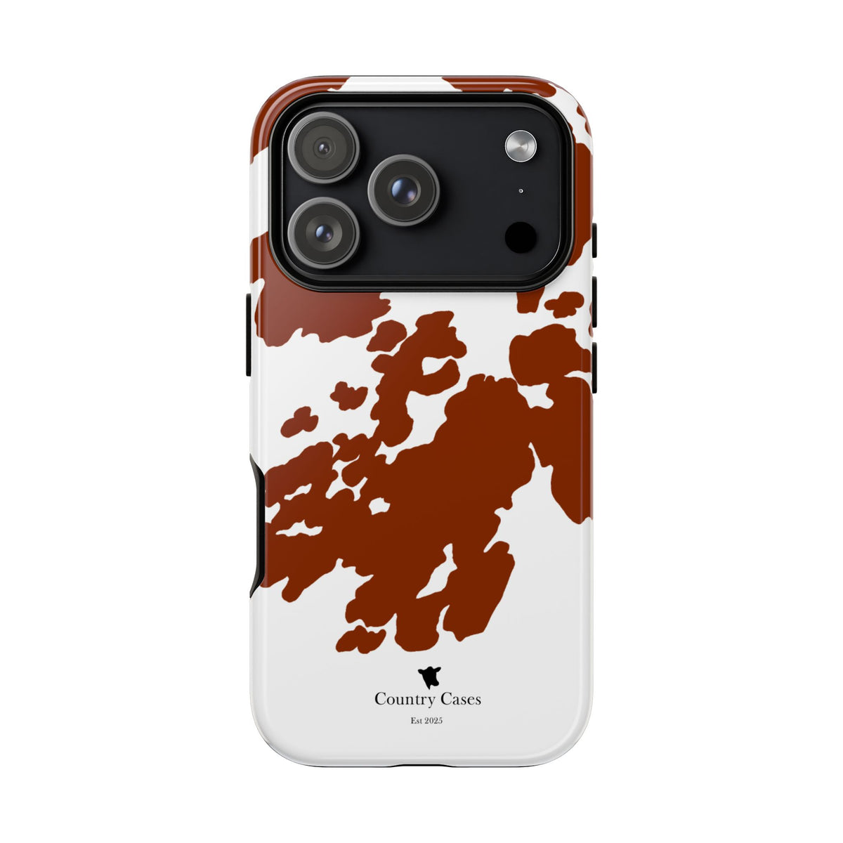 Red Cow Print Case