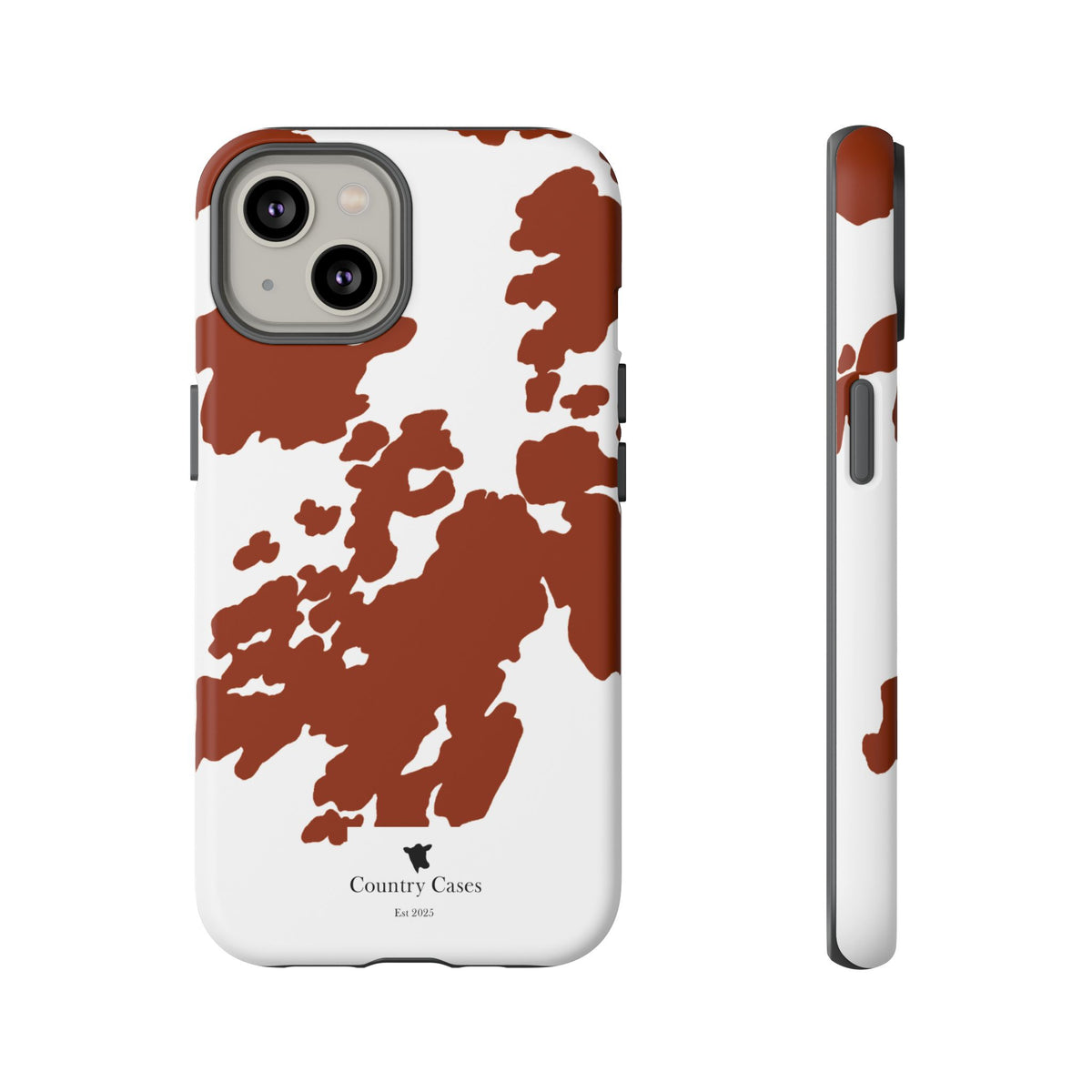 Red Cow Print Case