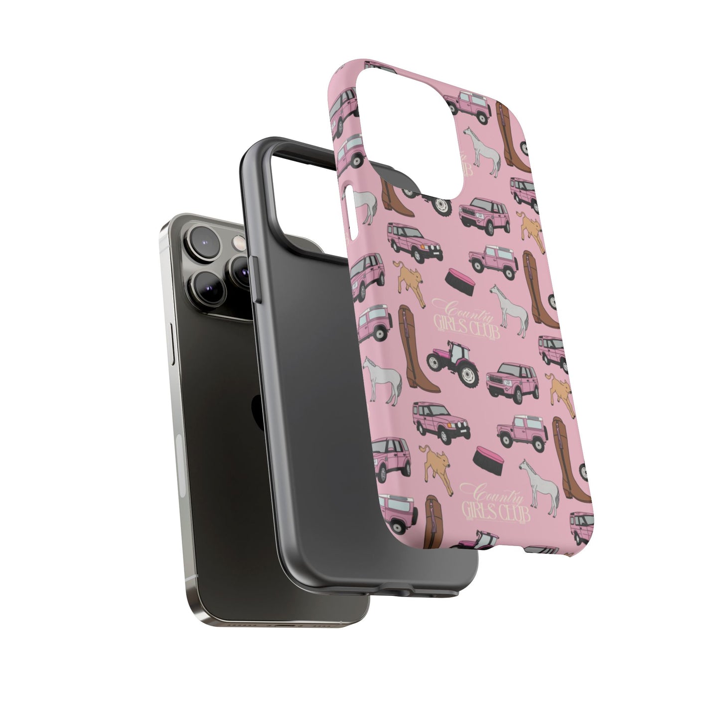Pink Country Girls Club Case
