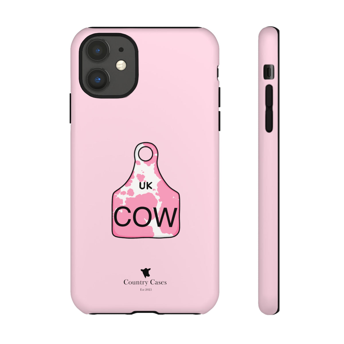 Pink Ear Tag Case