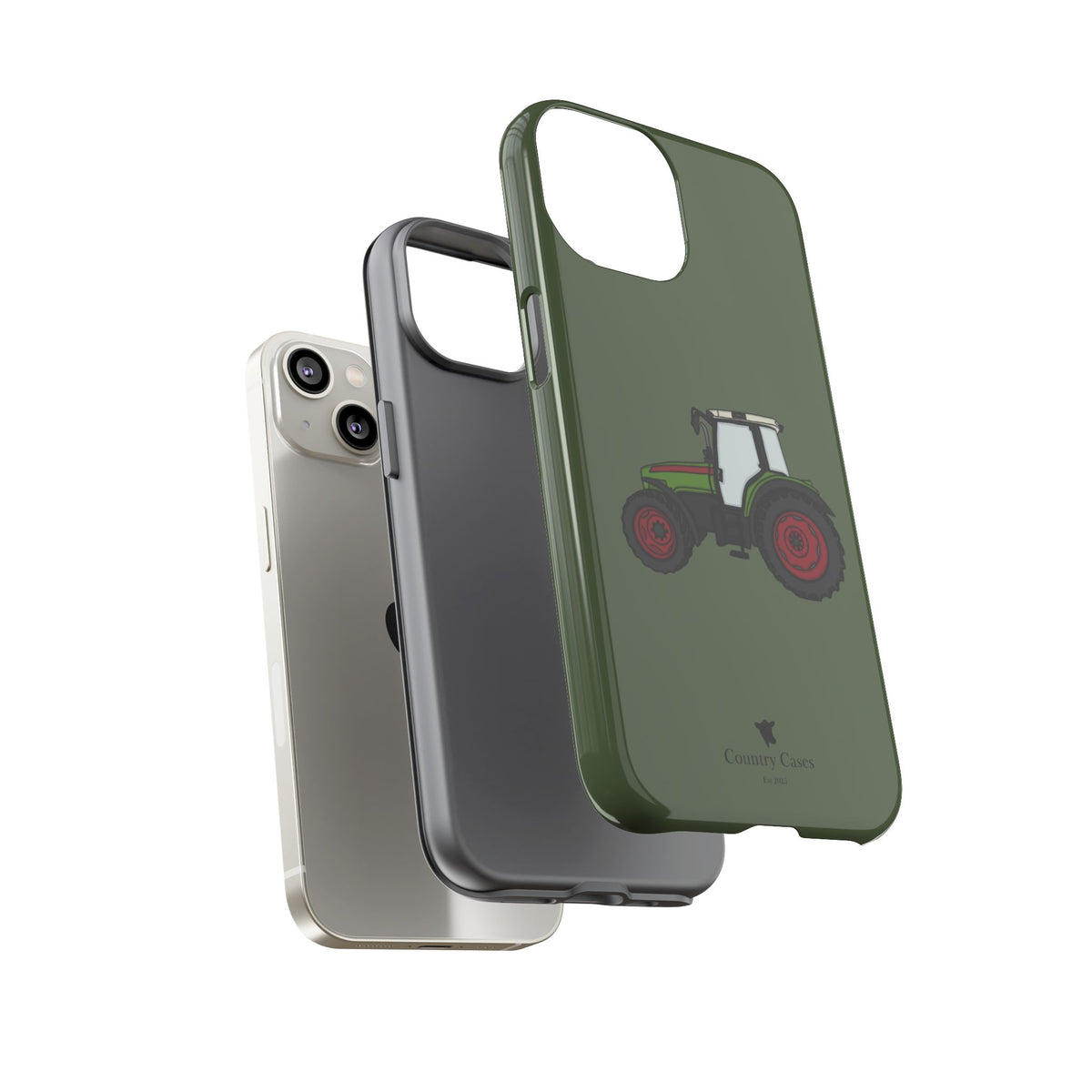 Green Tractor Case