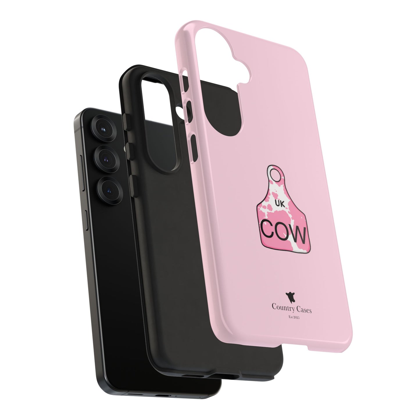 Android pink ear tag case