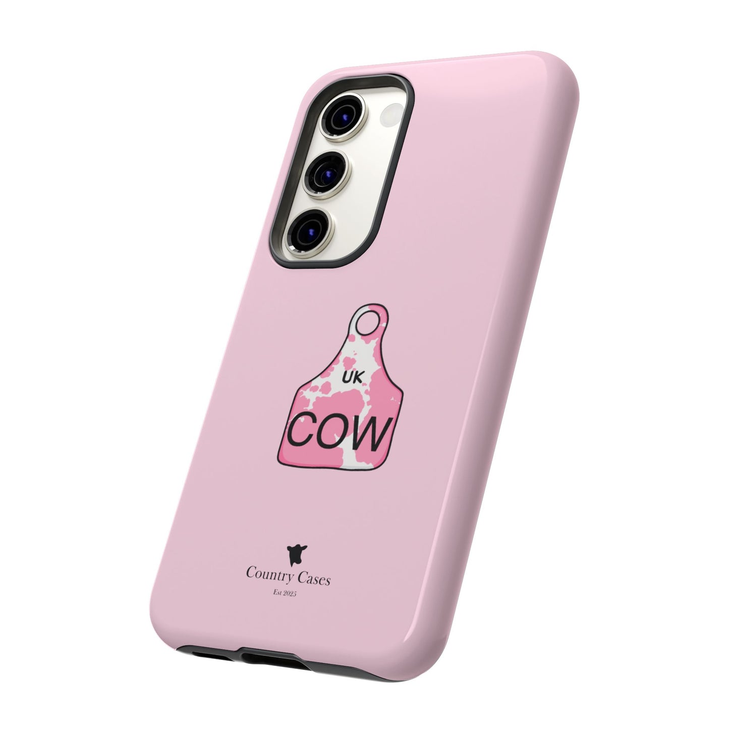 Android pink ear tag case