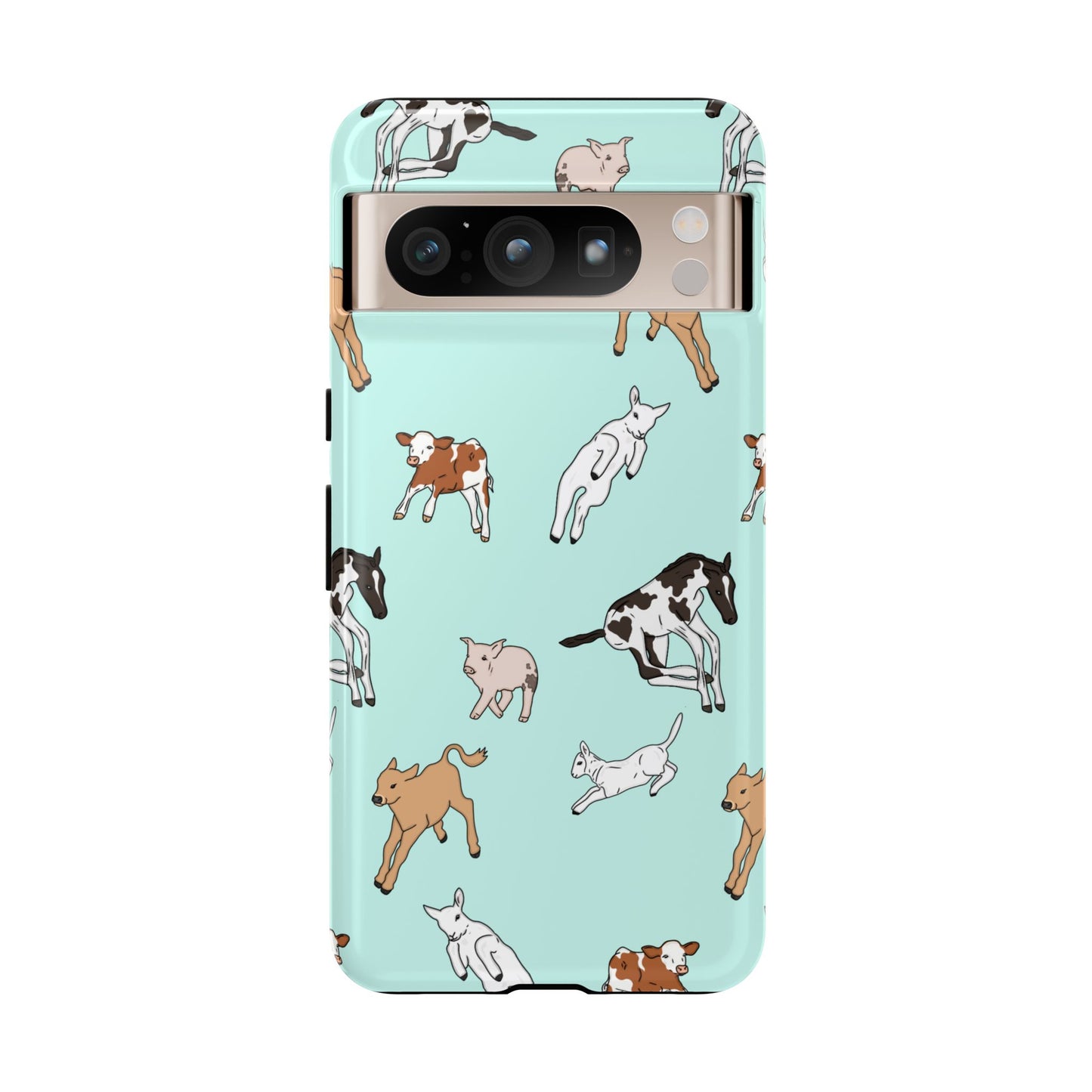 Android farmyard Freinds Blue Case