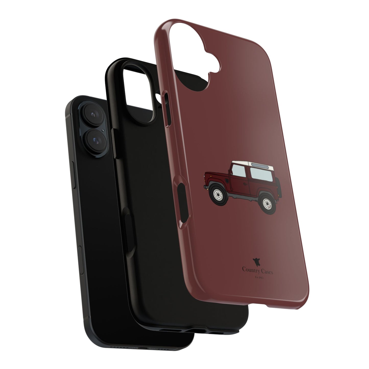 Berry red landy case