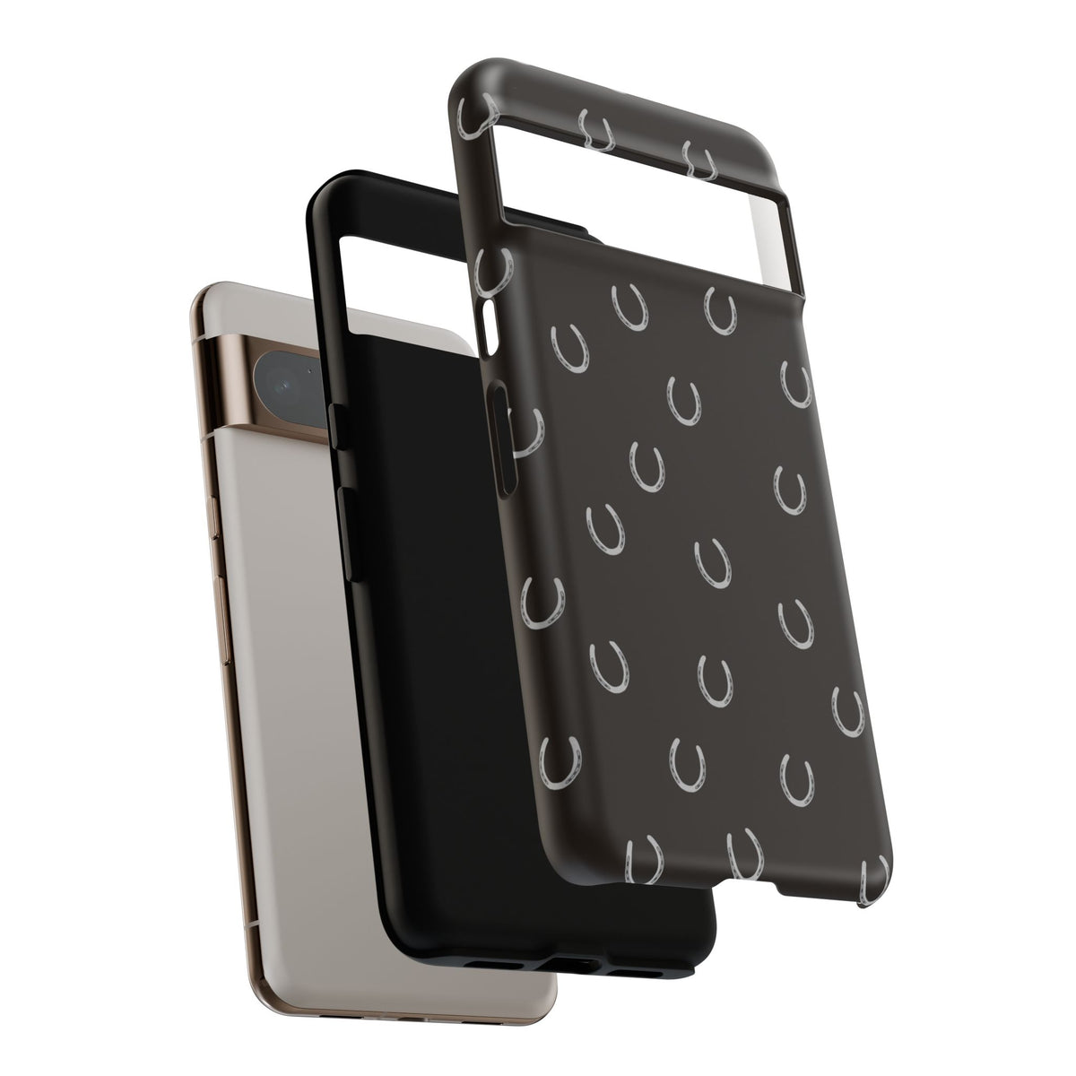 Android Wood Horse Shoe Cases