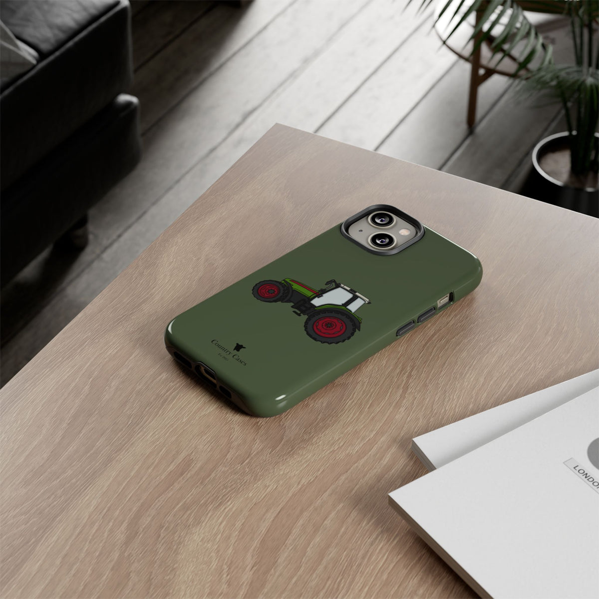 Green Tractor Case