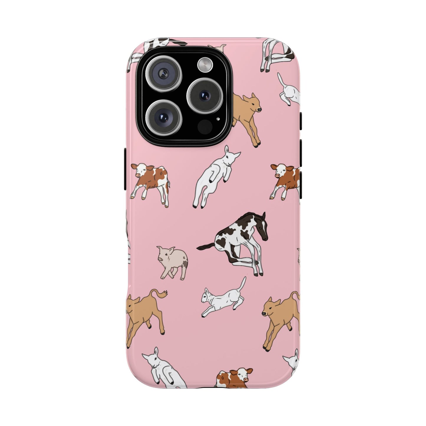 Farmyard Friends Pink Case