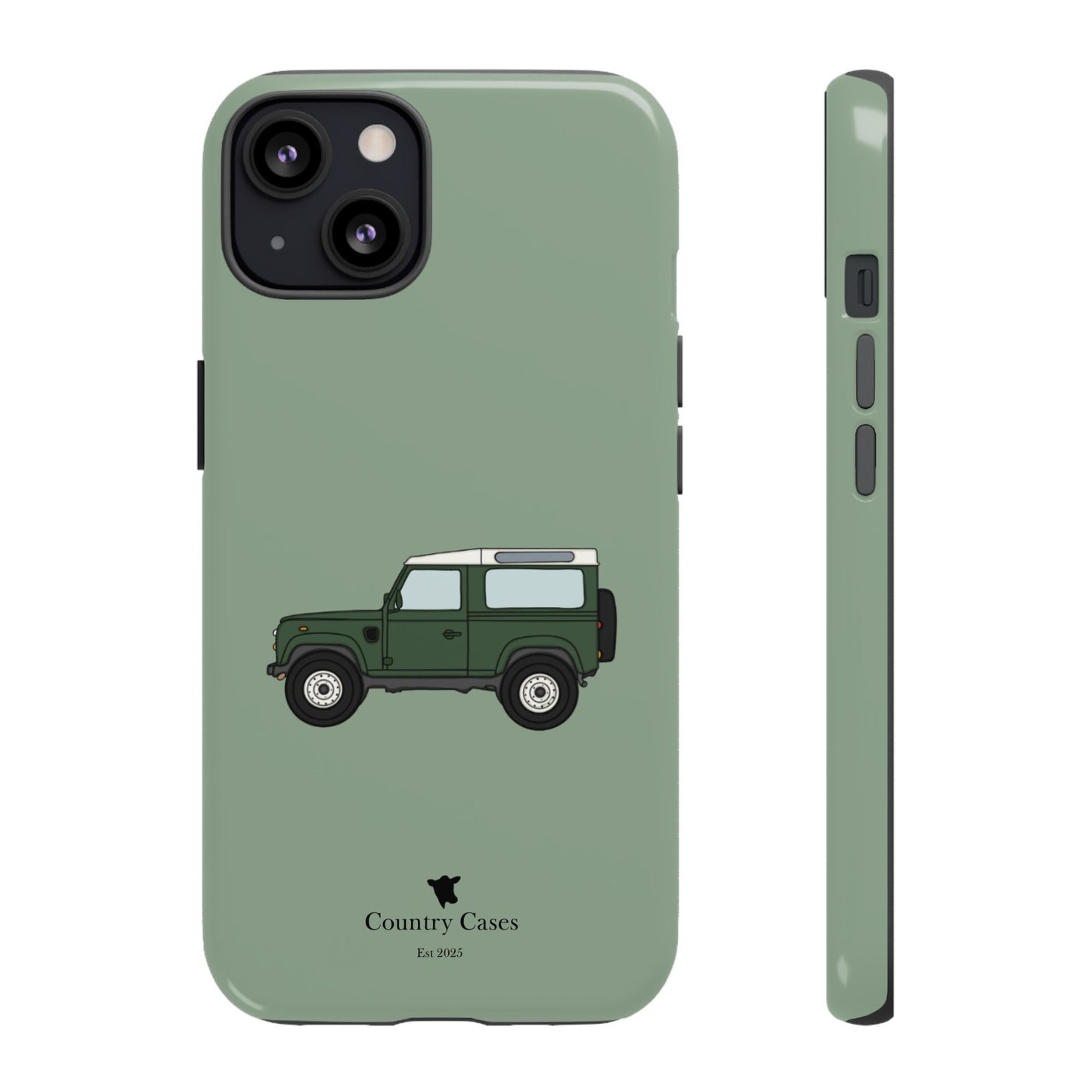 Green landy phone case