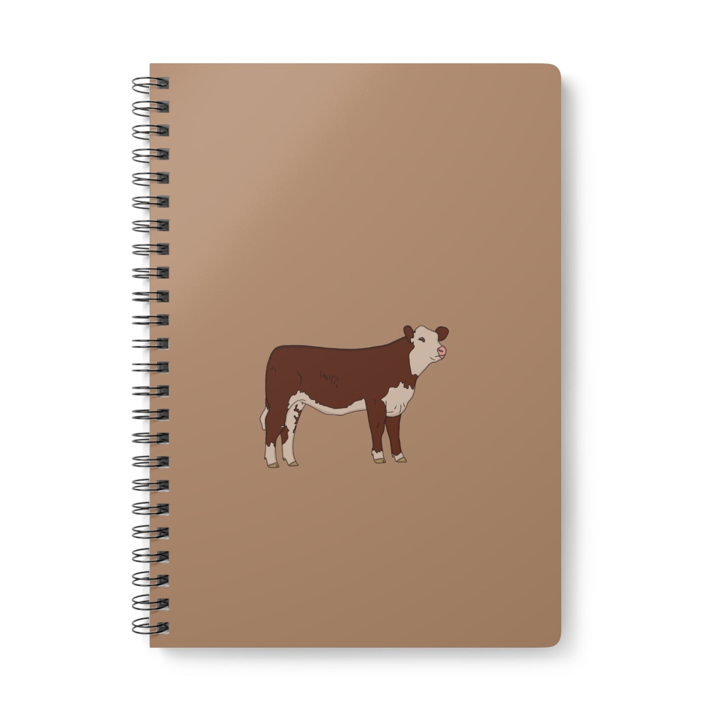 Hereford cow notebook