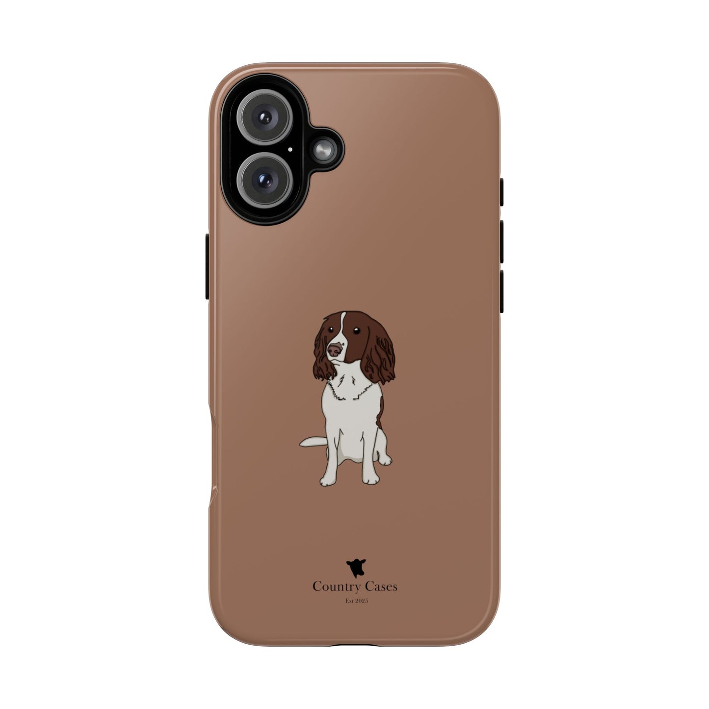 Brown spaniel case