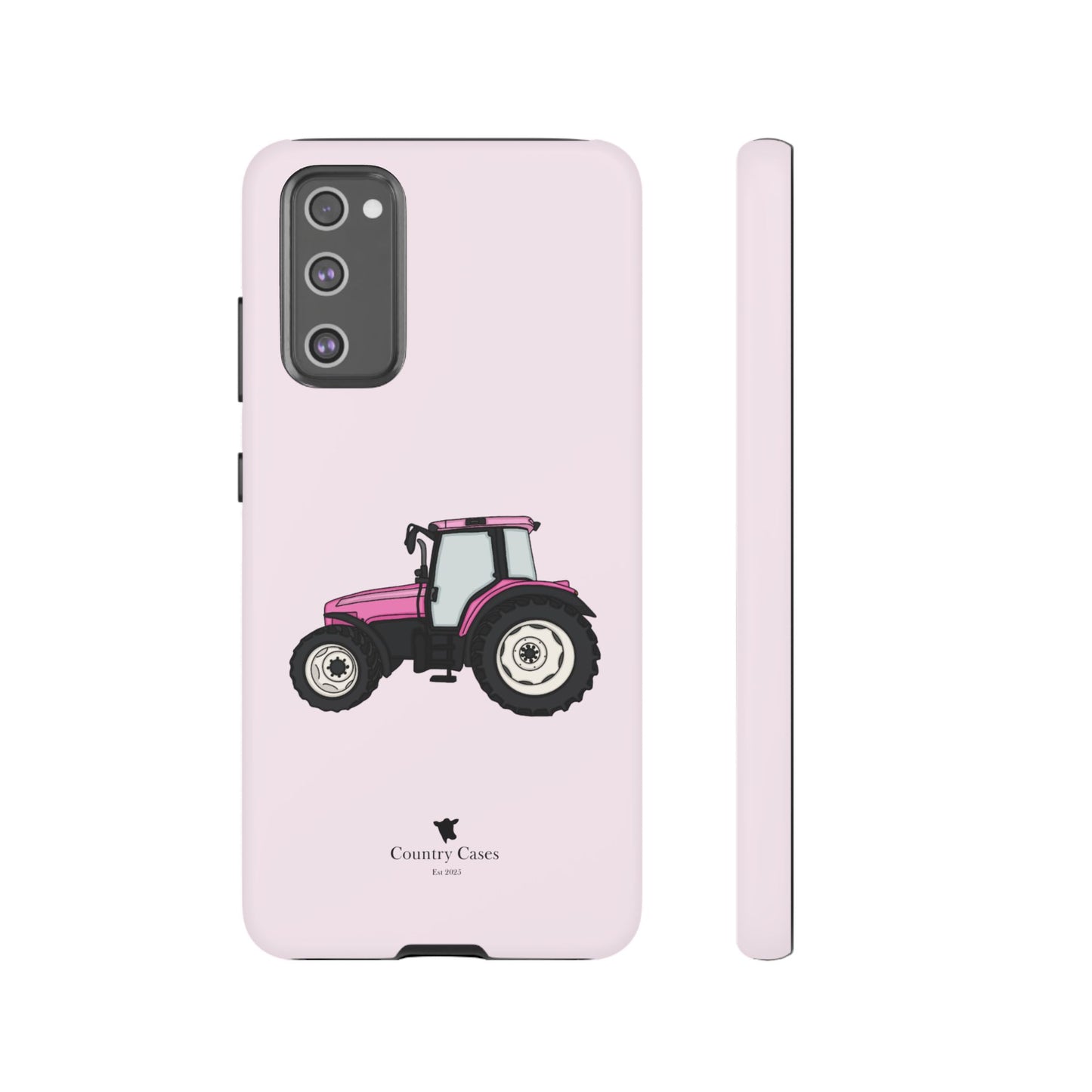 Android pink tractor case