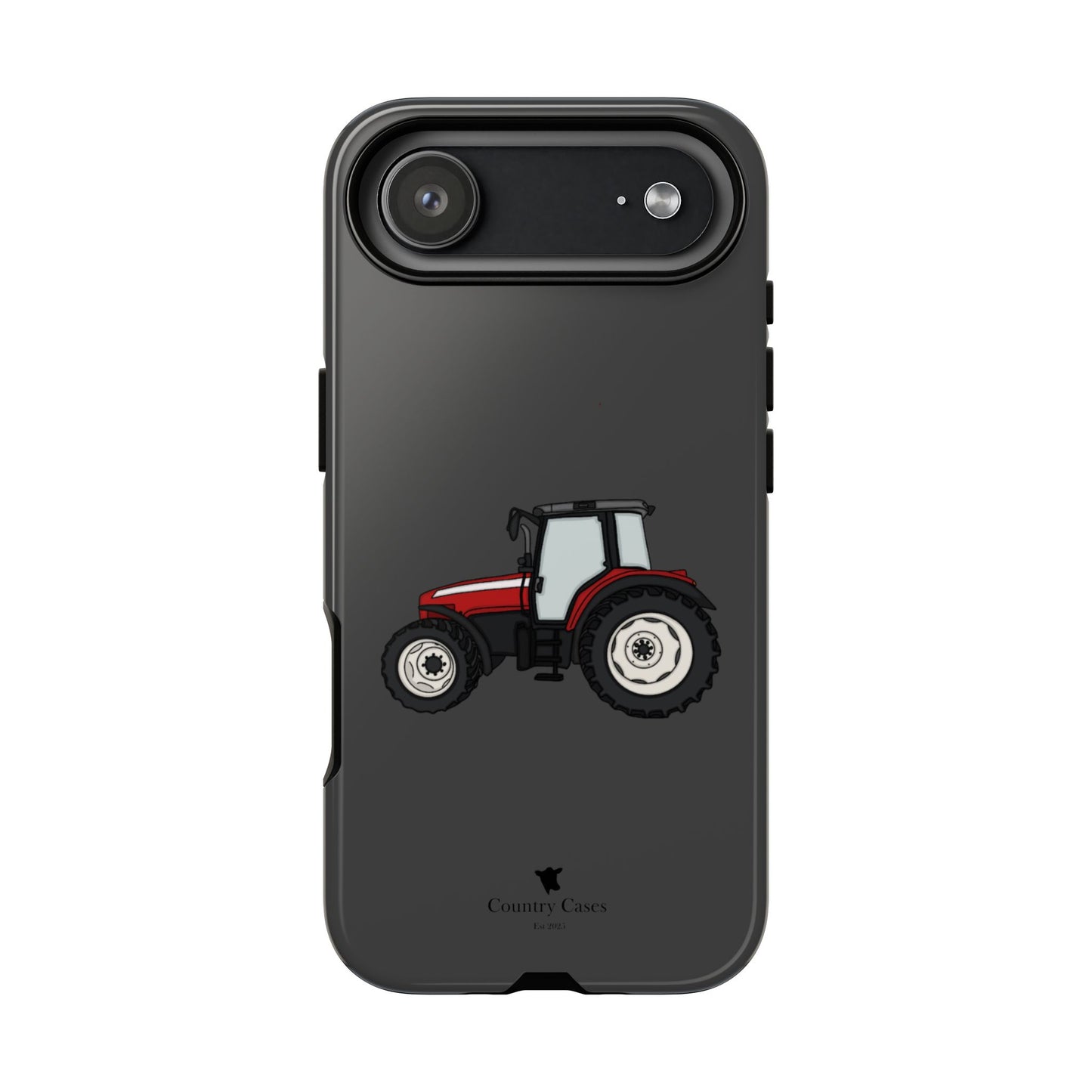 Red tractor case