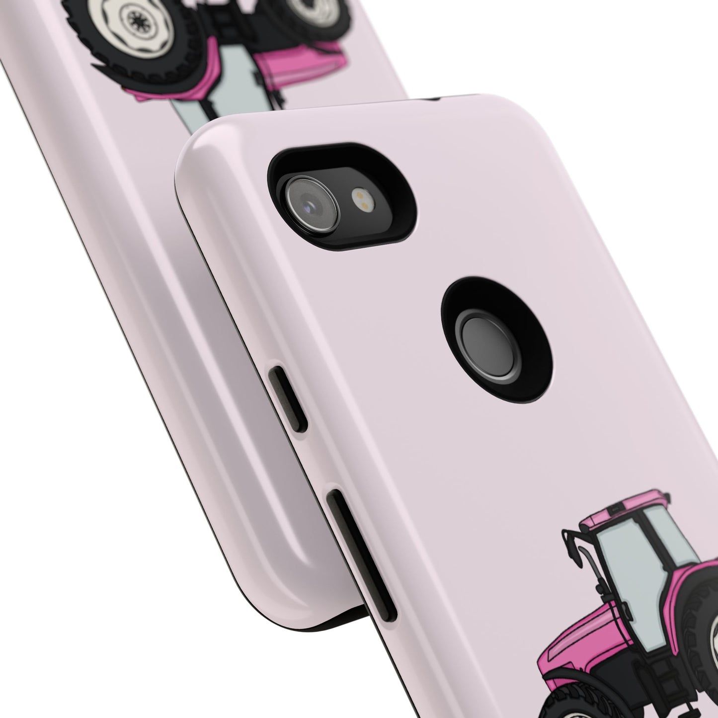 Android pink tractor case