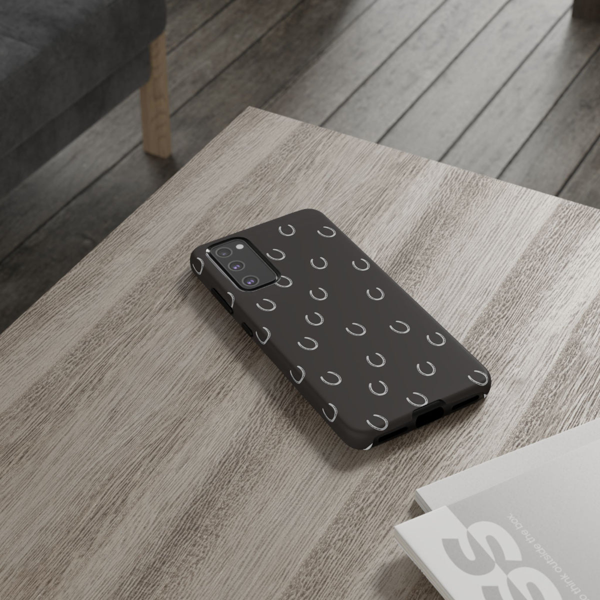 Android Wood Horse Shoe Cases