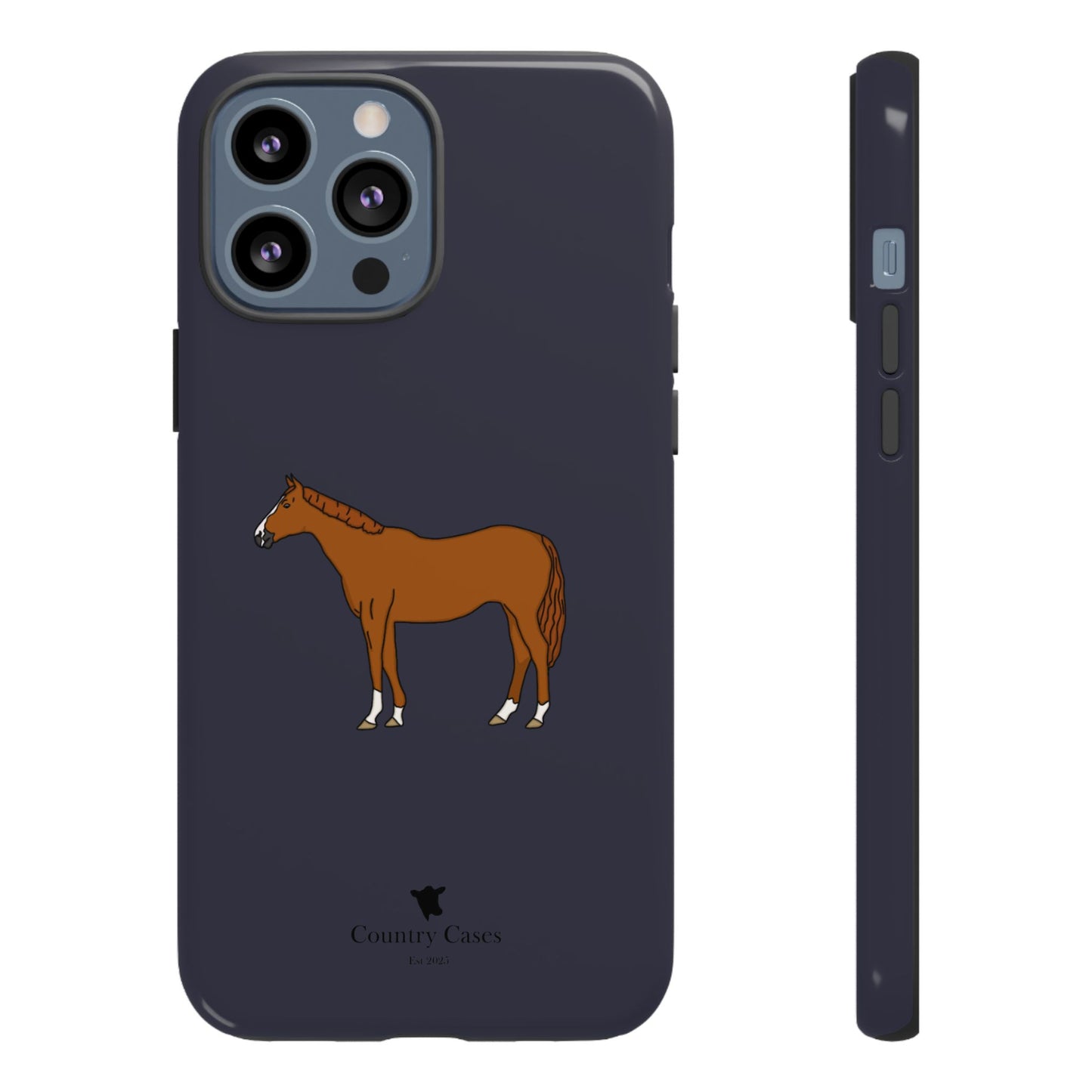 Chestnut horse case