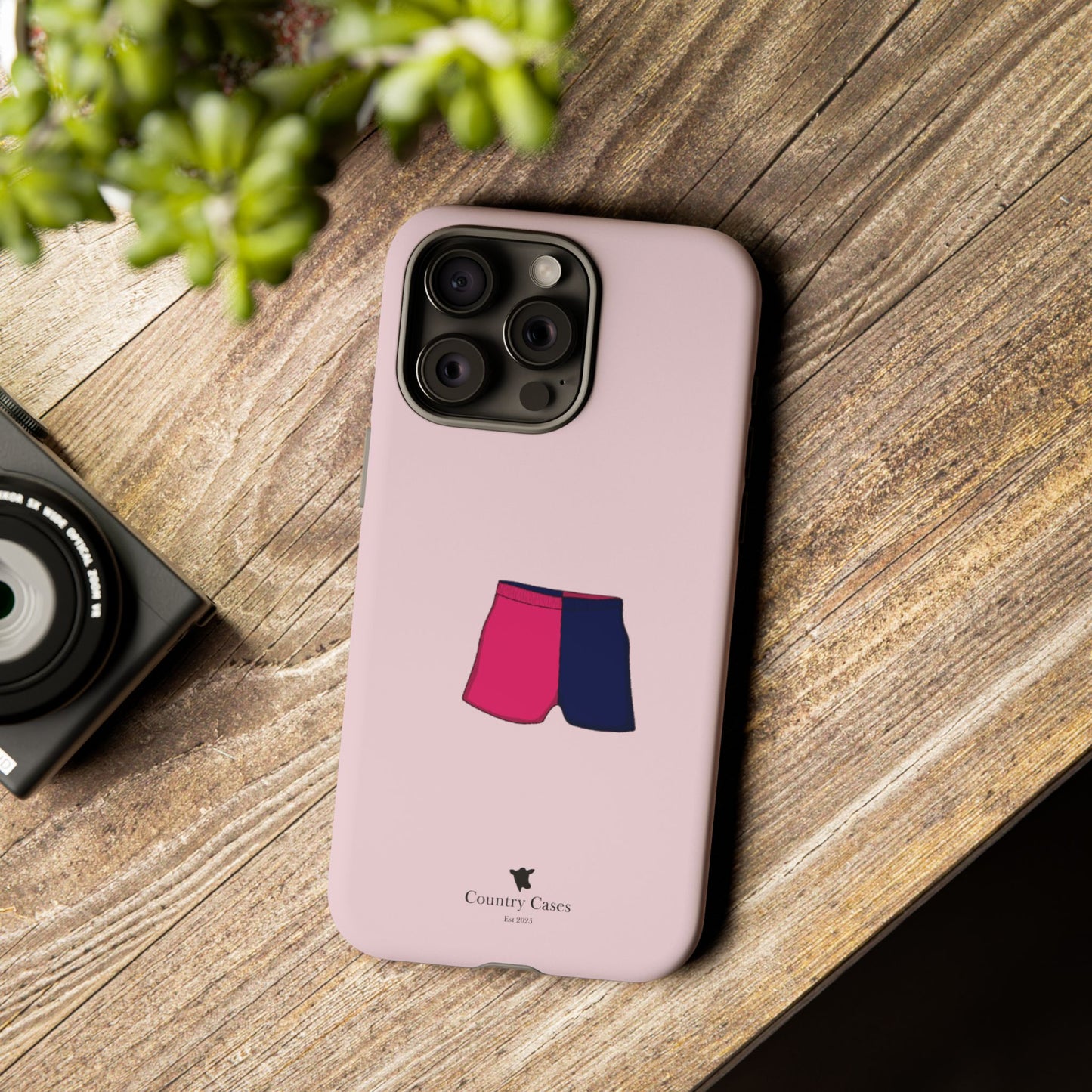 Two toned short phone case
