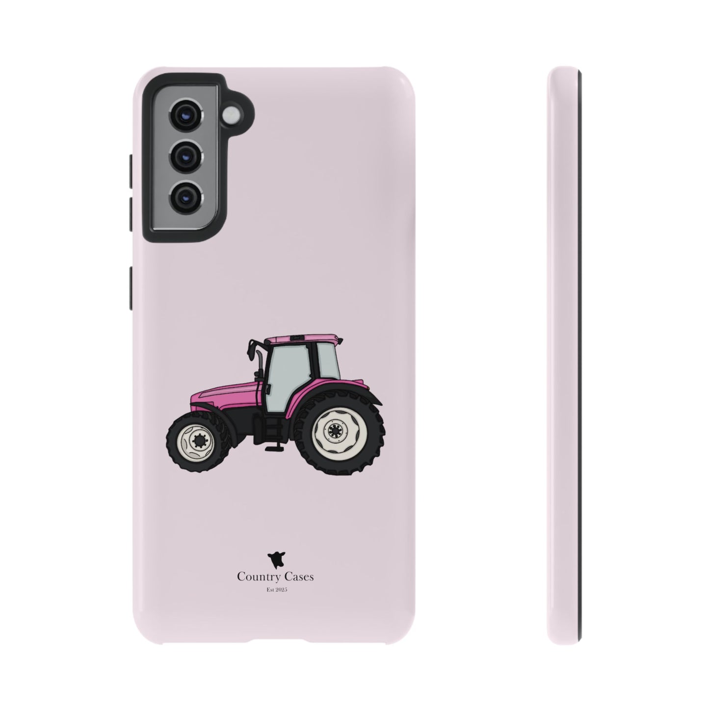 Android pink tractor case
