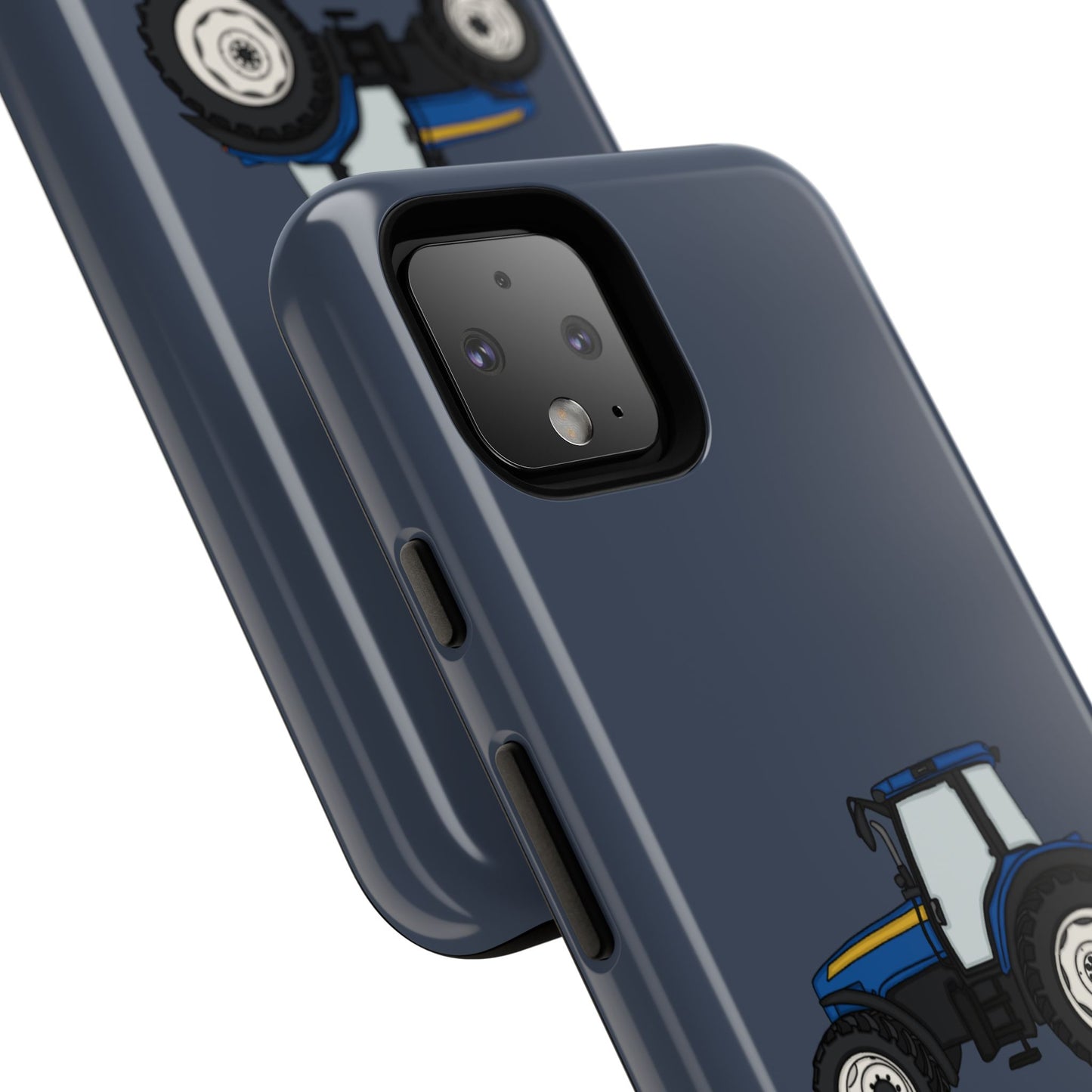 Android blue tractor case