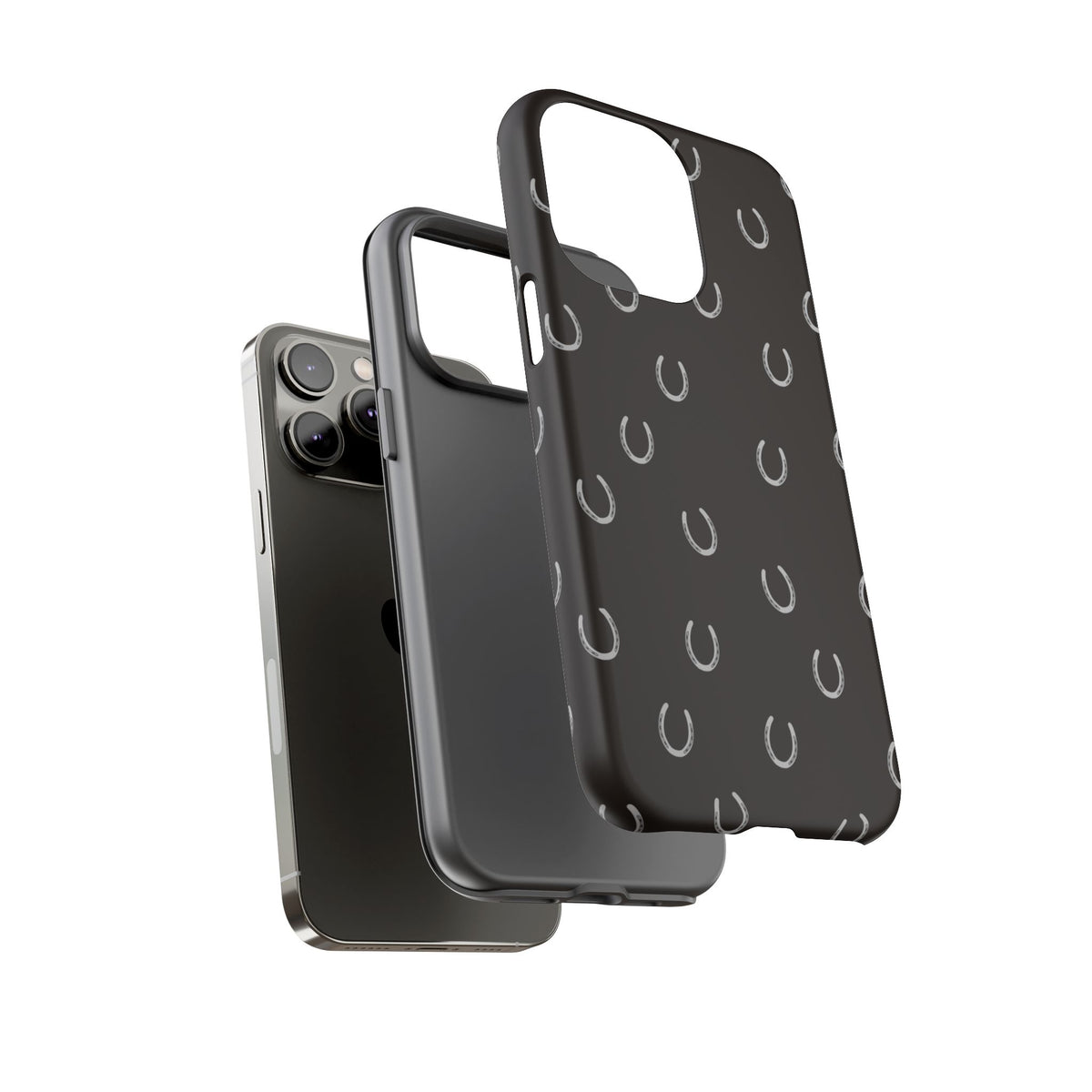 Wood Horse Shoe Case