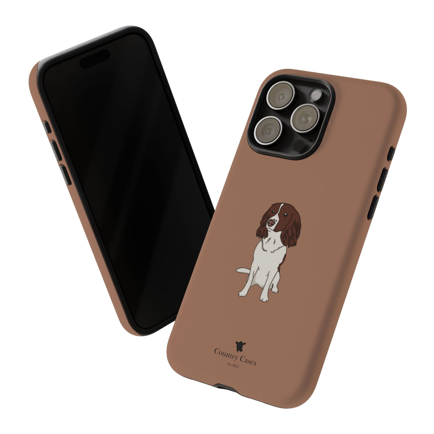 Brown spaniel case
