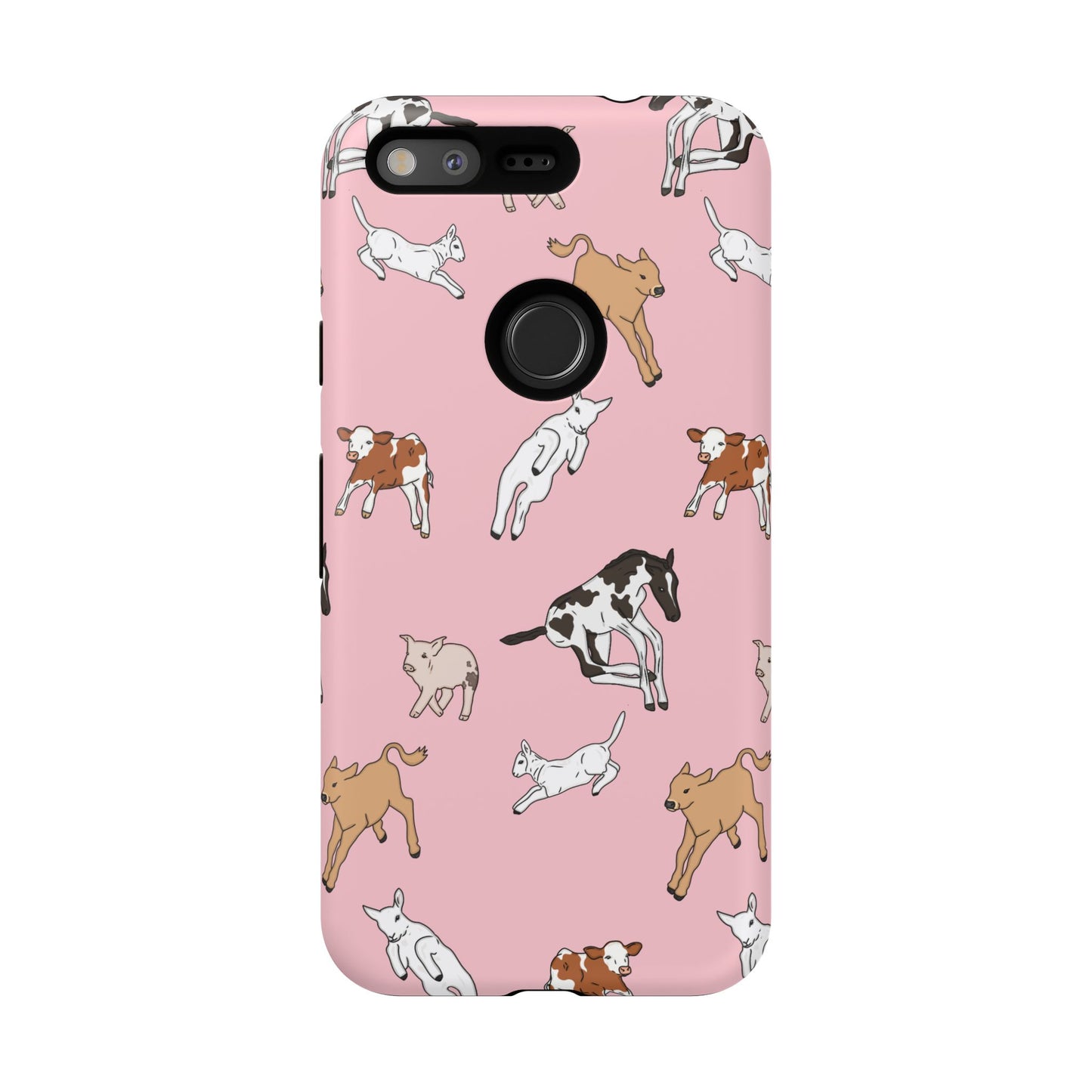 Android Farmyard Friends Pink Case