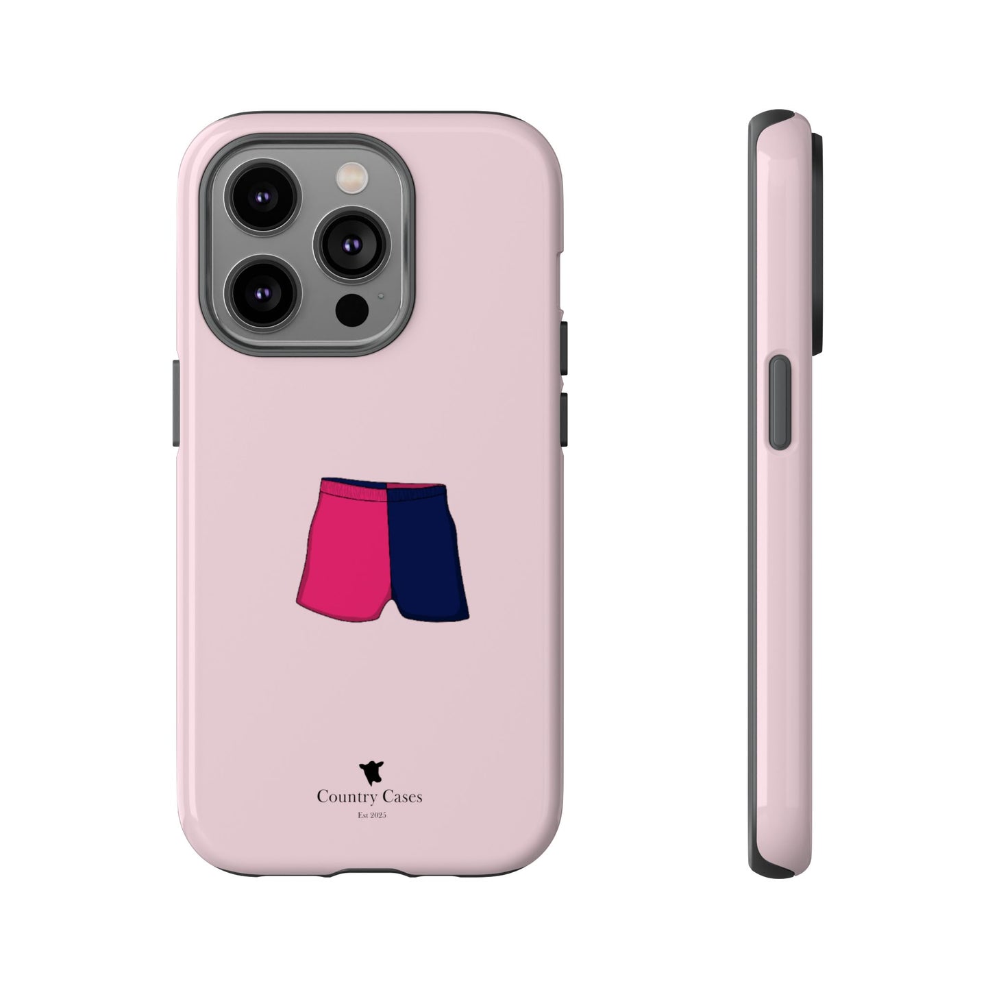 Two toned short phone case