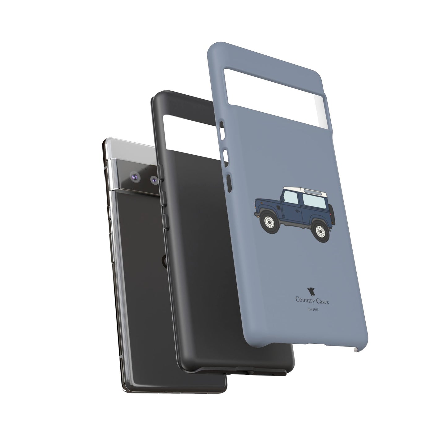 Android blue landy phone case