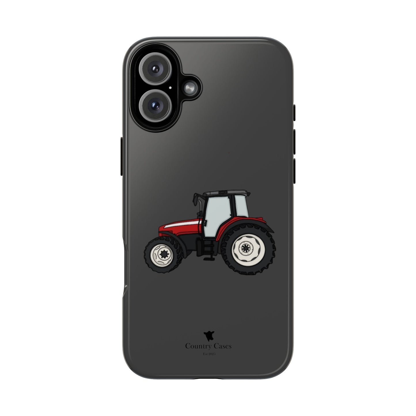 Red tractor case