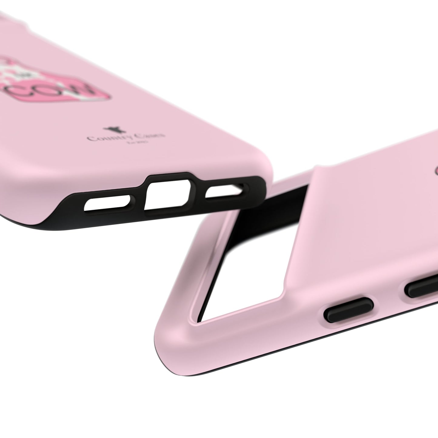 Android pink ear tag case