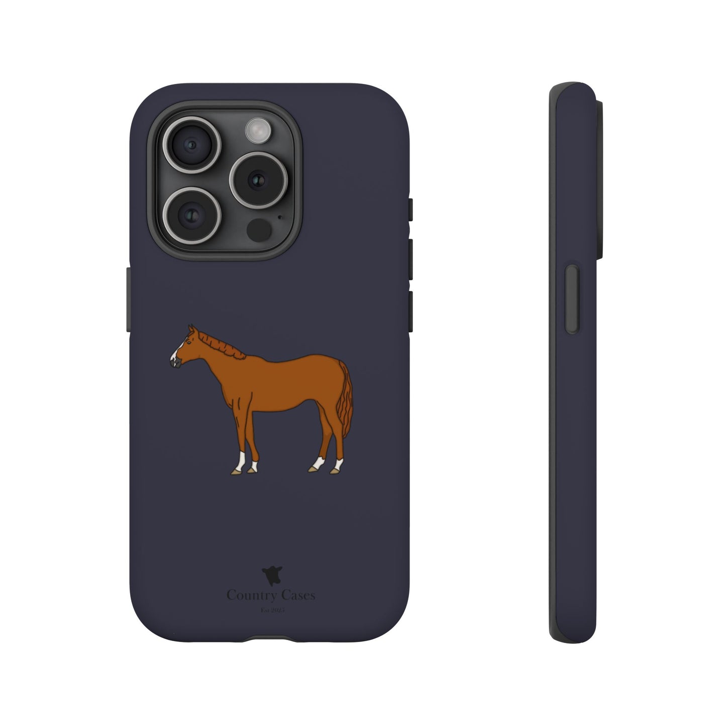 Chestnut horse case