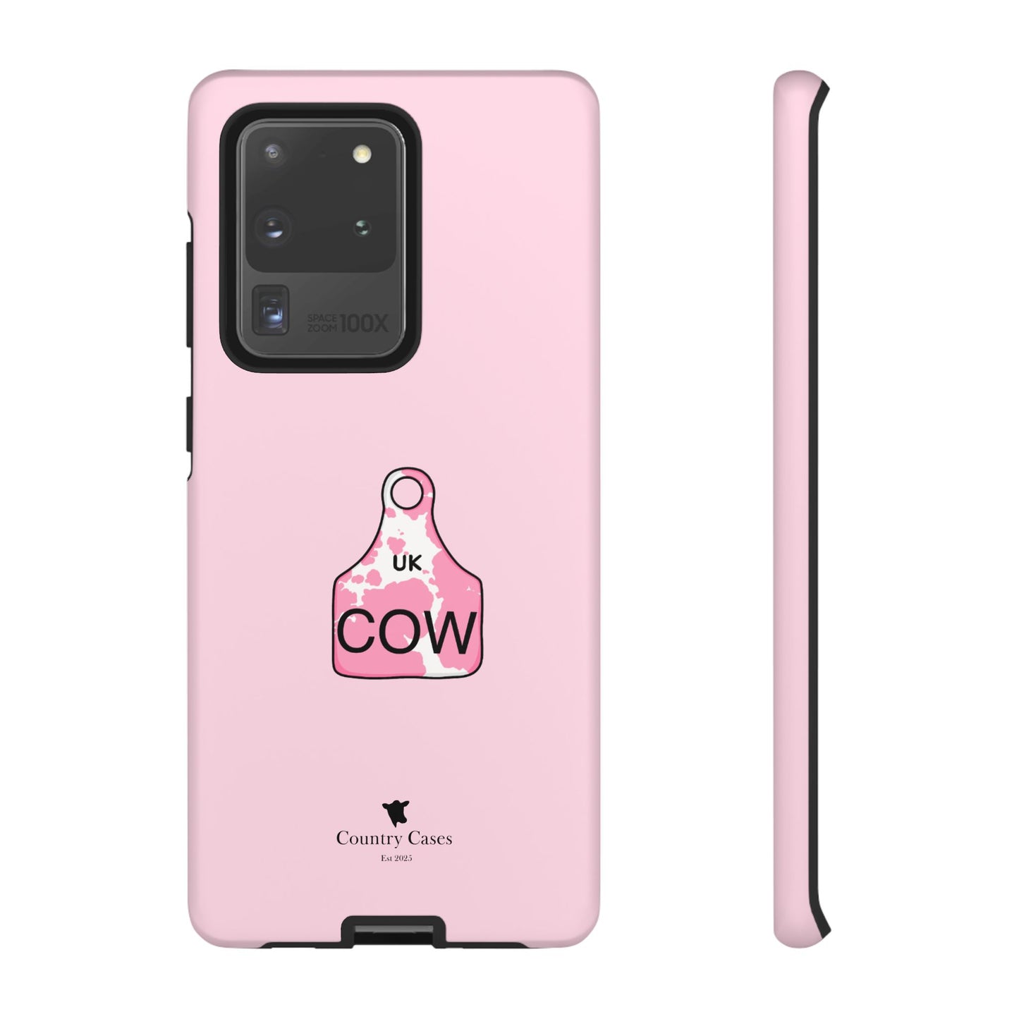 Android pink ear tag case