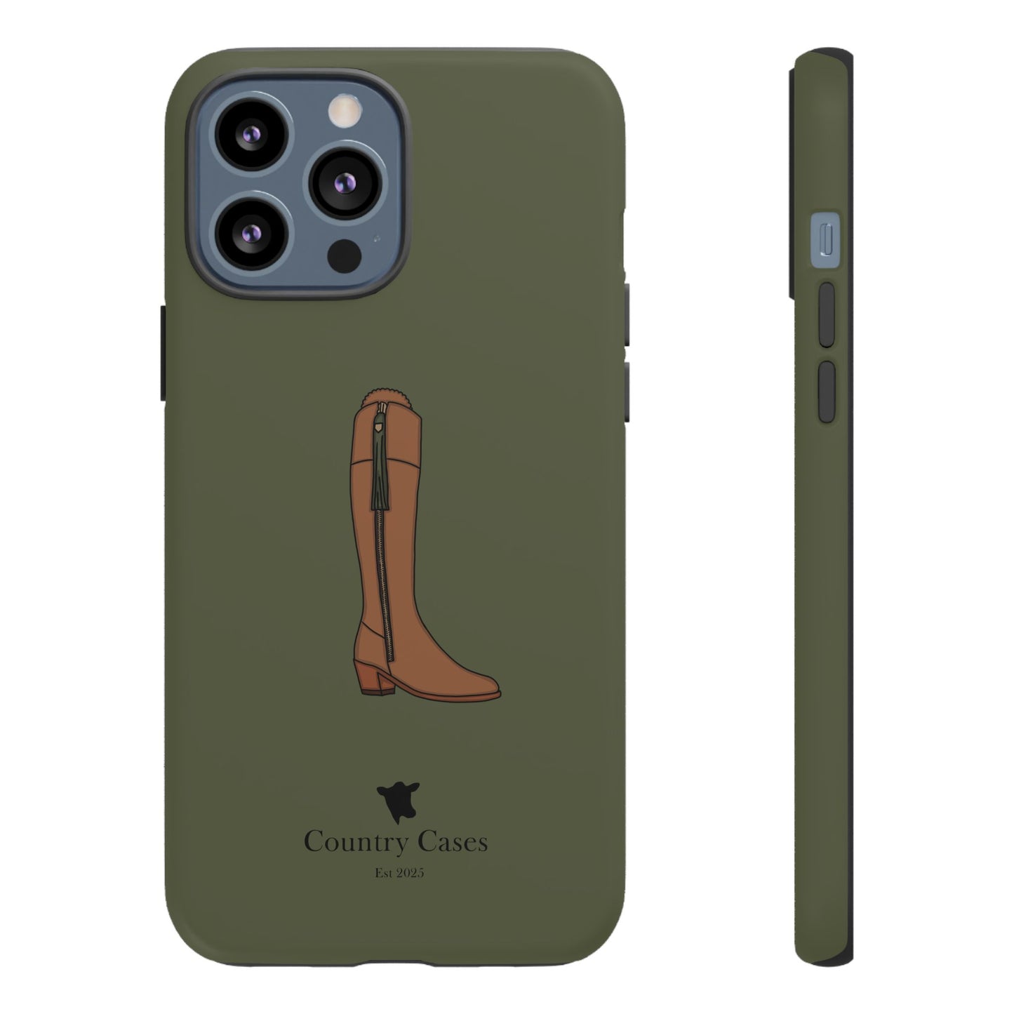 Green country boot case