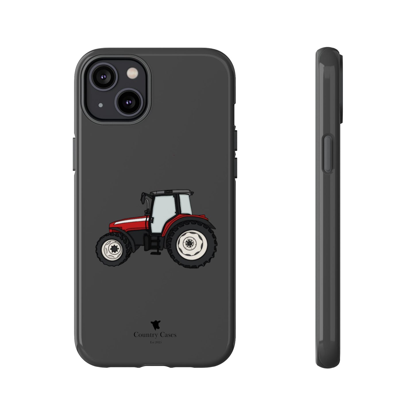 Red tractor case