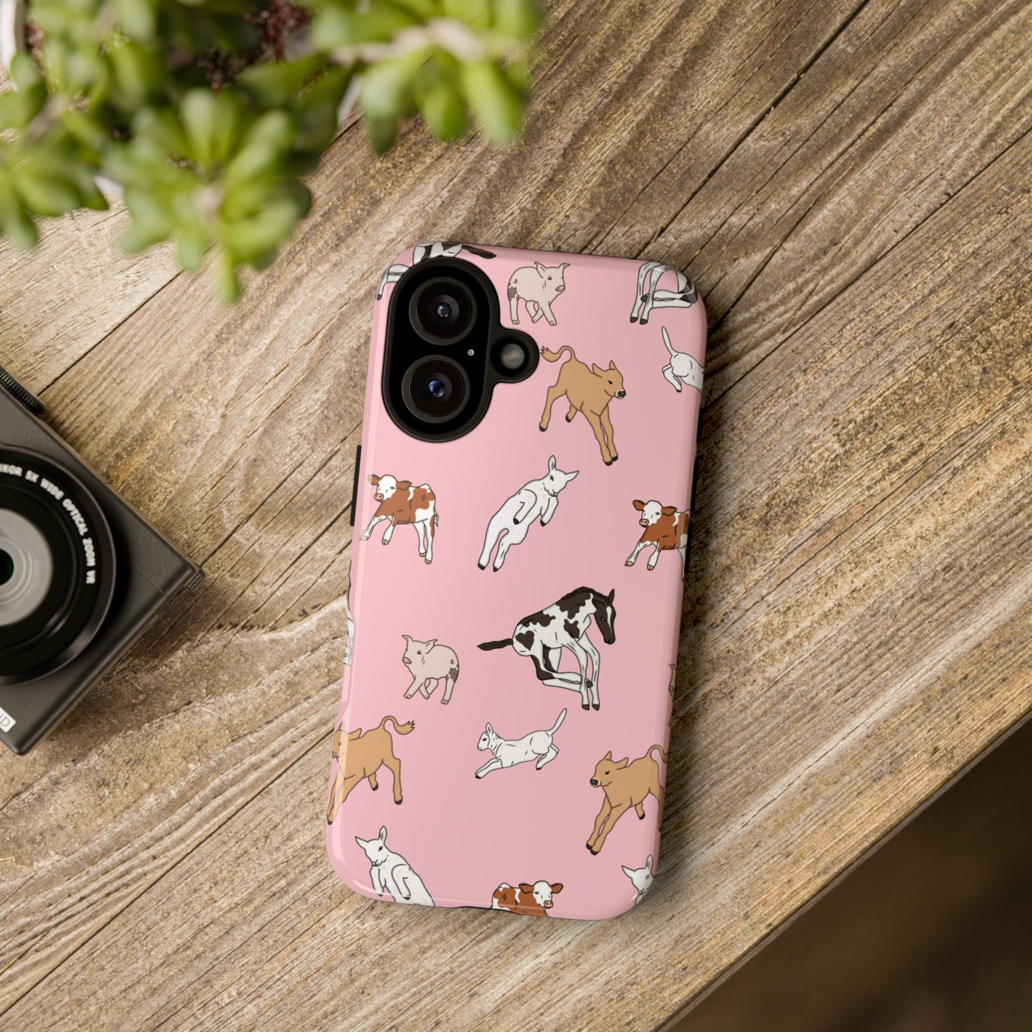 Farmyard Friends Pink Case