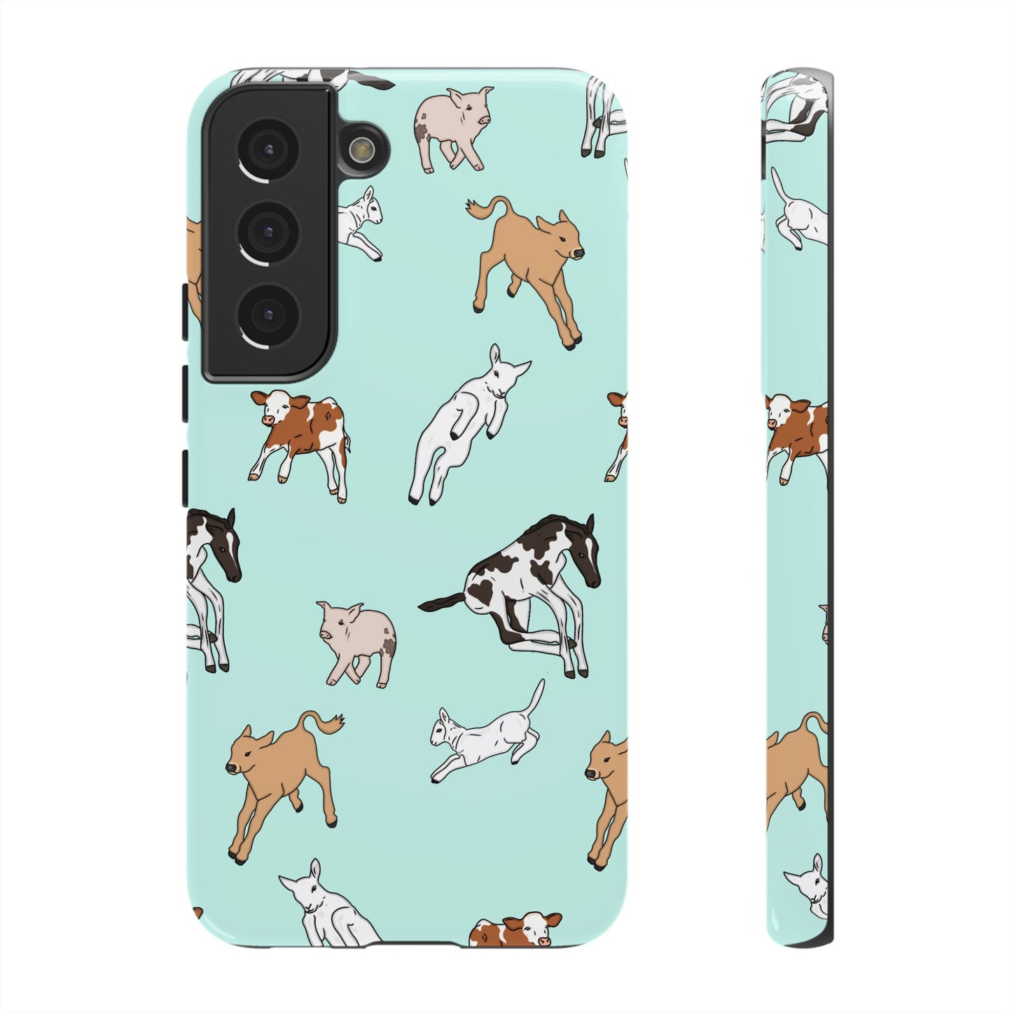 Android farmyard Freinds Blue Case