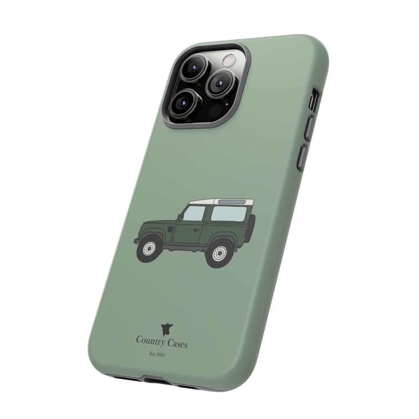 Green landy phone case