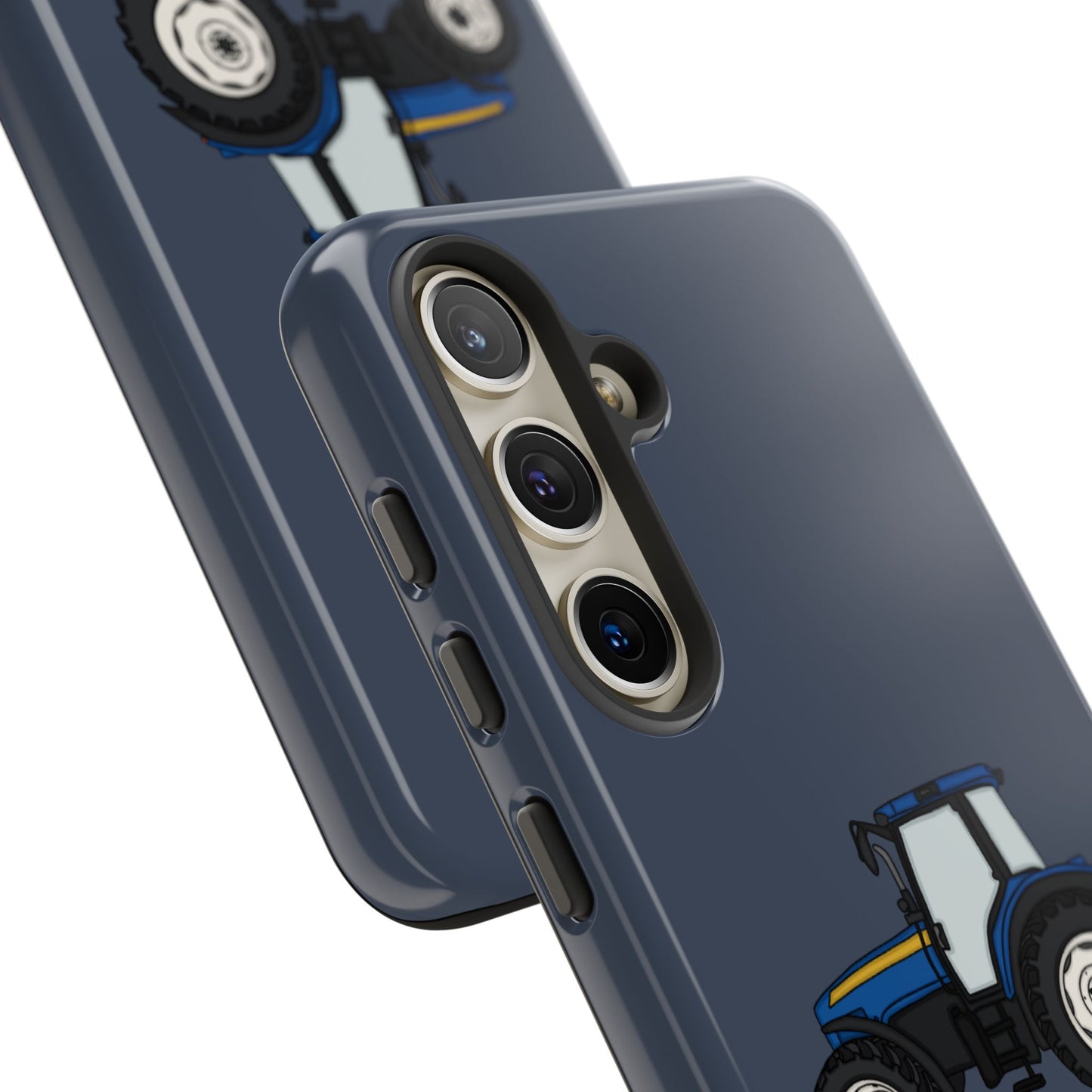 Android blue tractor case